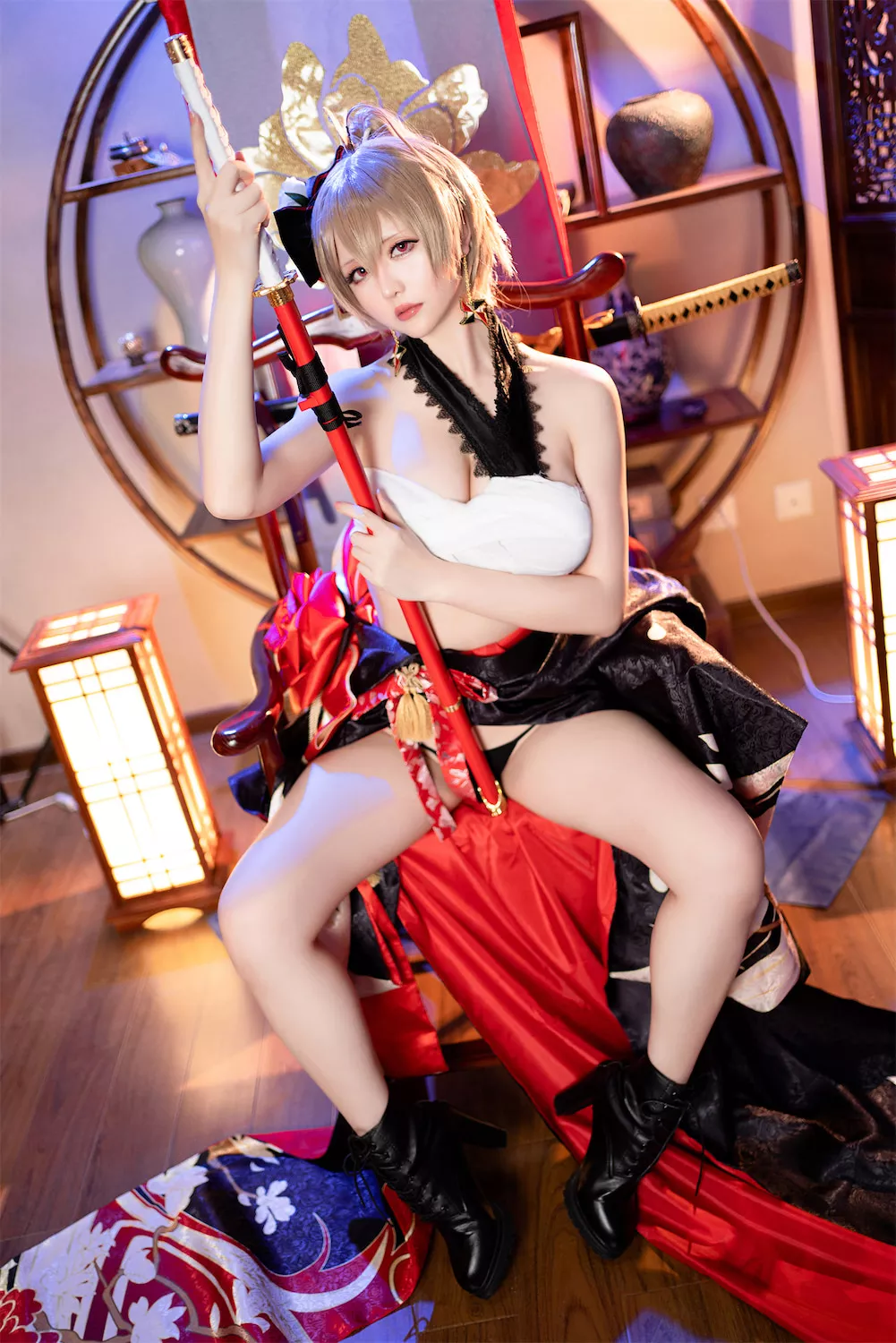 星之迟迟 碧蓝航线 让巴 美女Cosplay