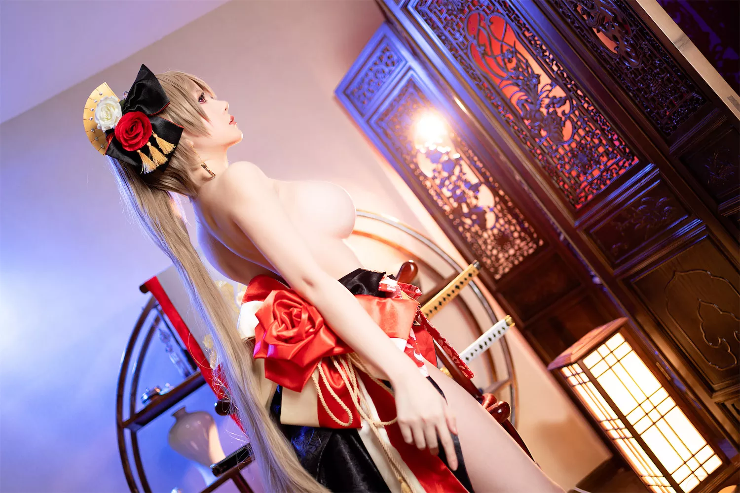 星之迟迟 碧蓝航线 让巴 美女Cosplay