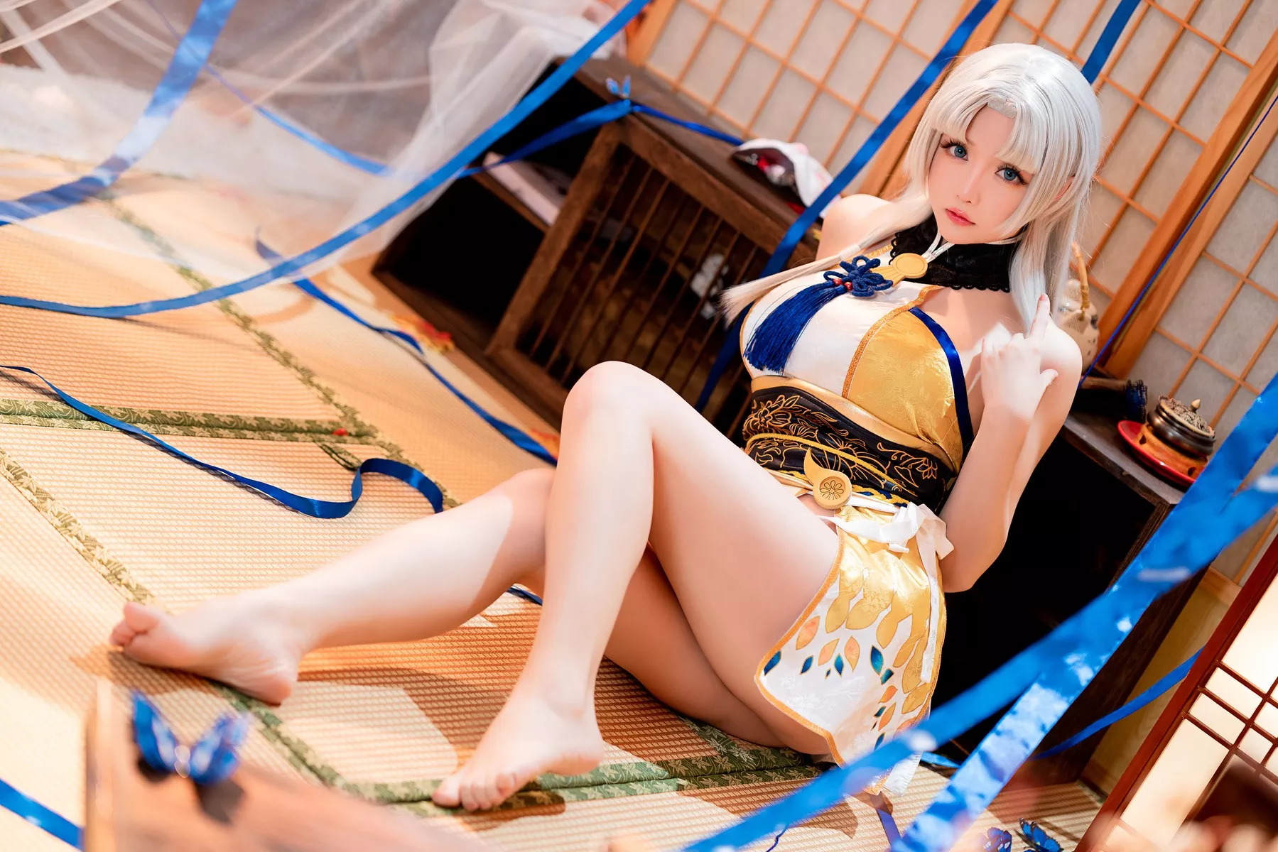 胡桃 佳人Cosplay Hutao 星之迟迟  撩人私摄