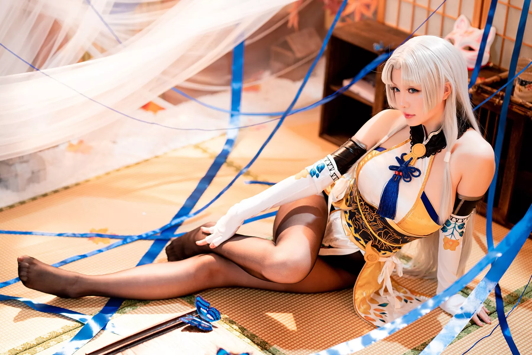 胡桃 佳人Cosplay Hutao 星之迟迟  撩人私摄