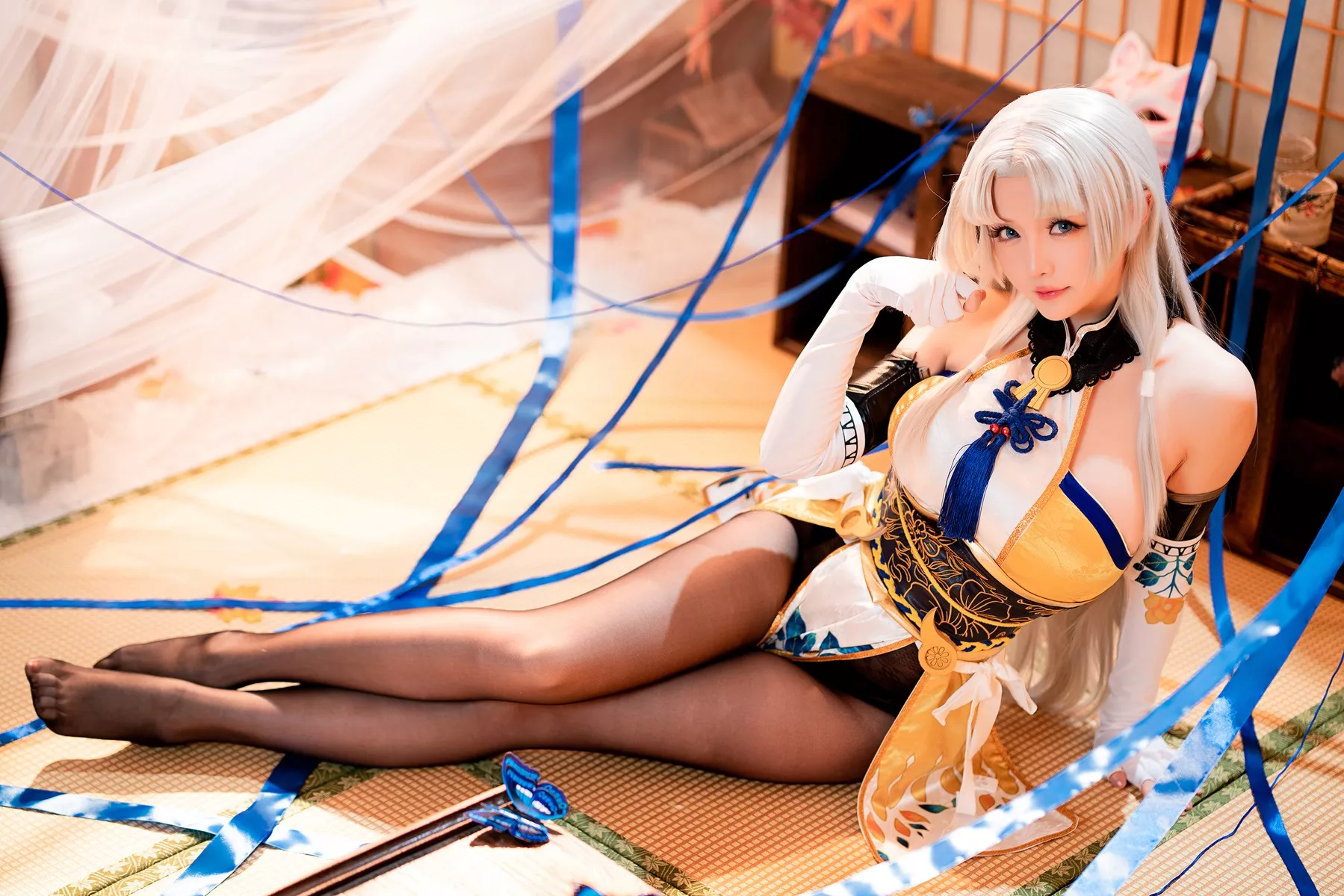 胡桃 佳人Cosplay Hutao 星之迟迟  撩人私摄