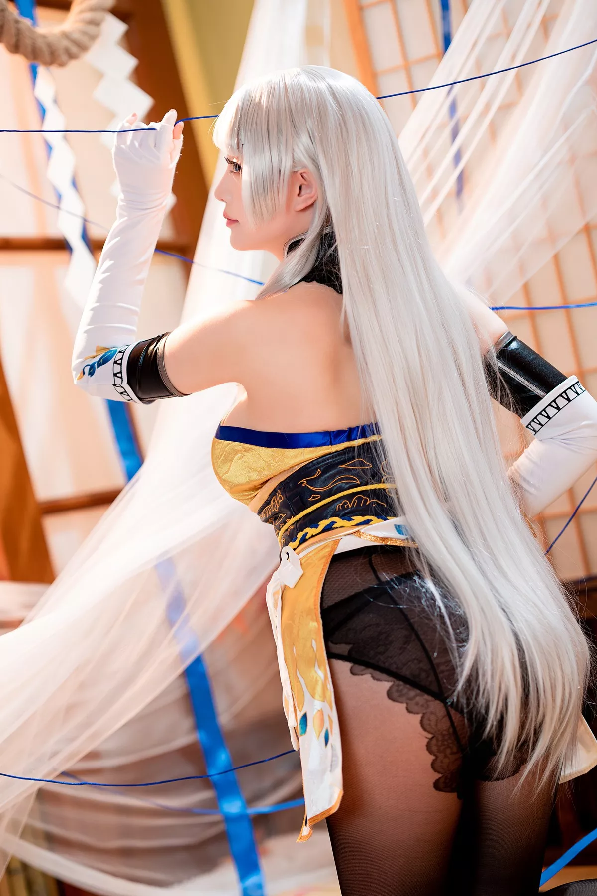 胡桃 佳人Cosplay Hutao 星之迟迟  撩人私摄