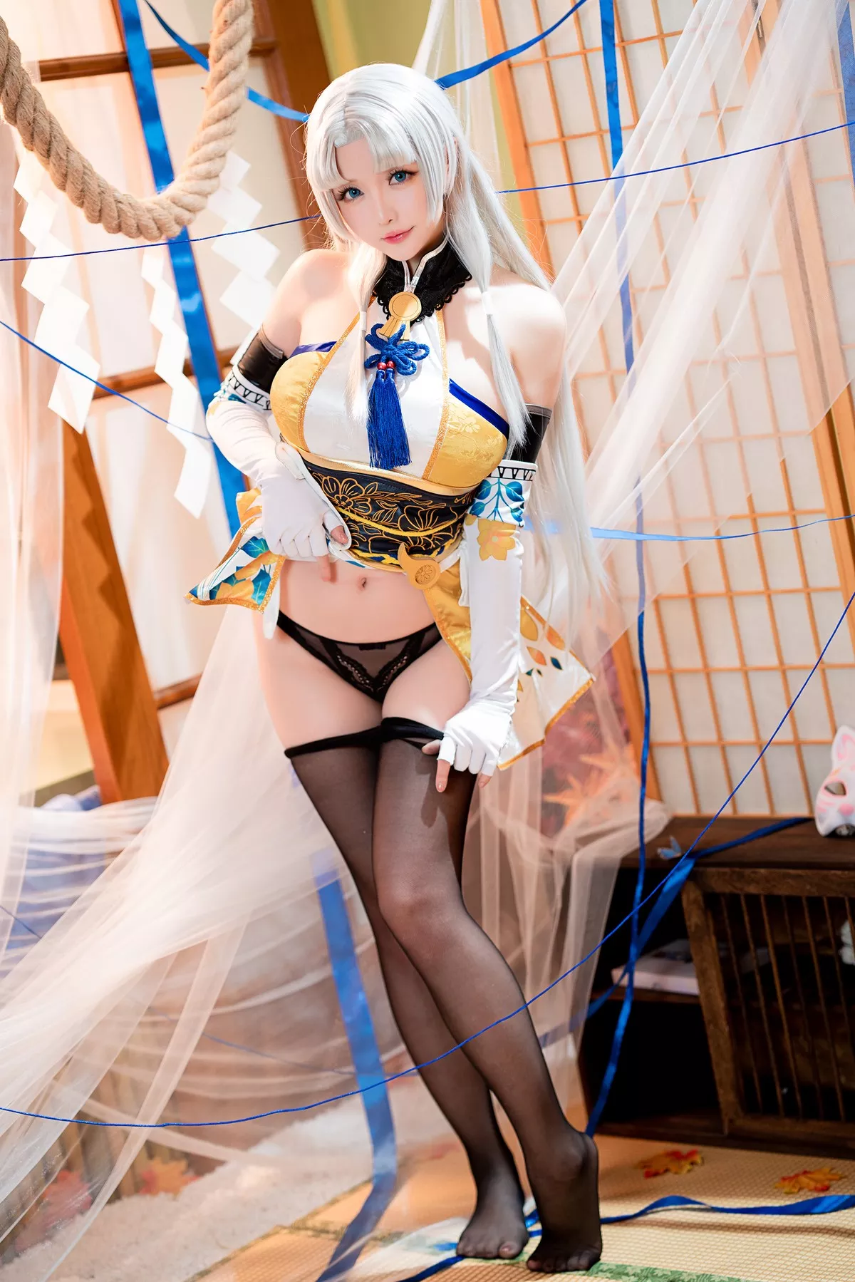 胡桃 佳人Cosplay Hutao 星之迟迟  撩人私摄