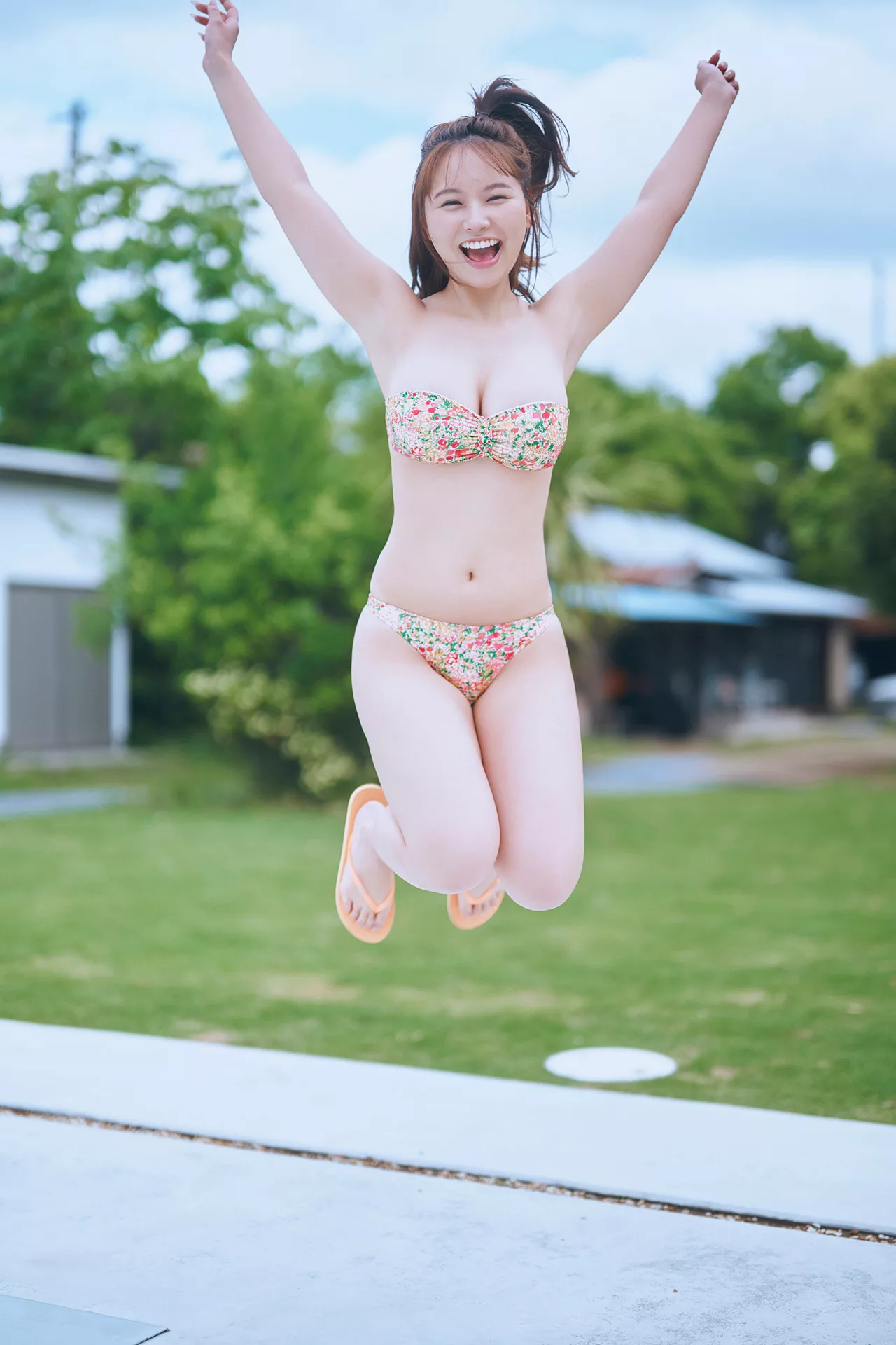 【Sunflower】 本乡柚巴FLASH  Yuzuha Hongo 日本靓模高品质摄影摄影 全集修正