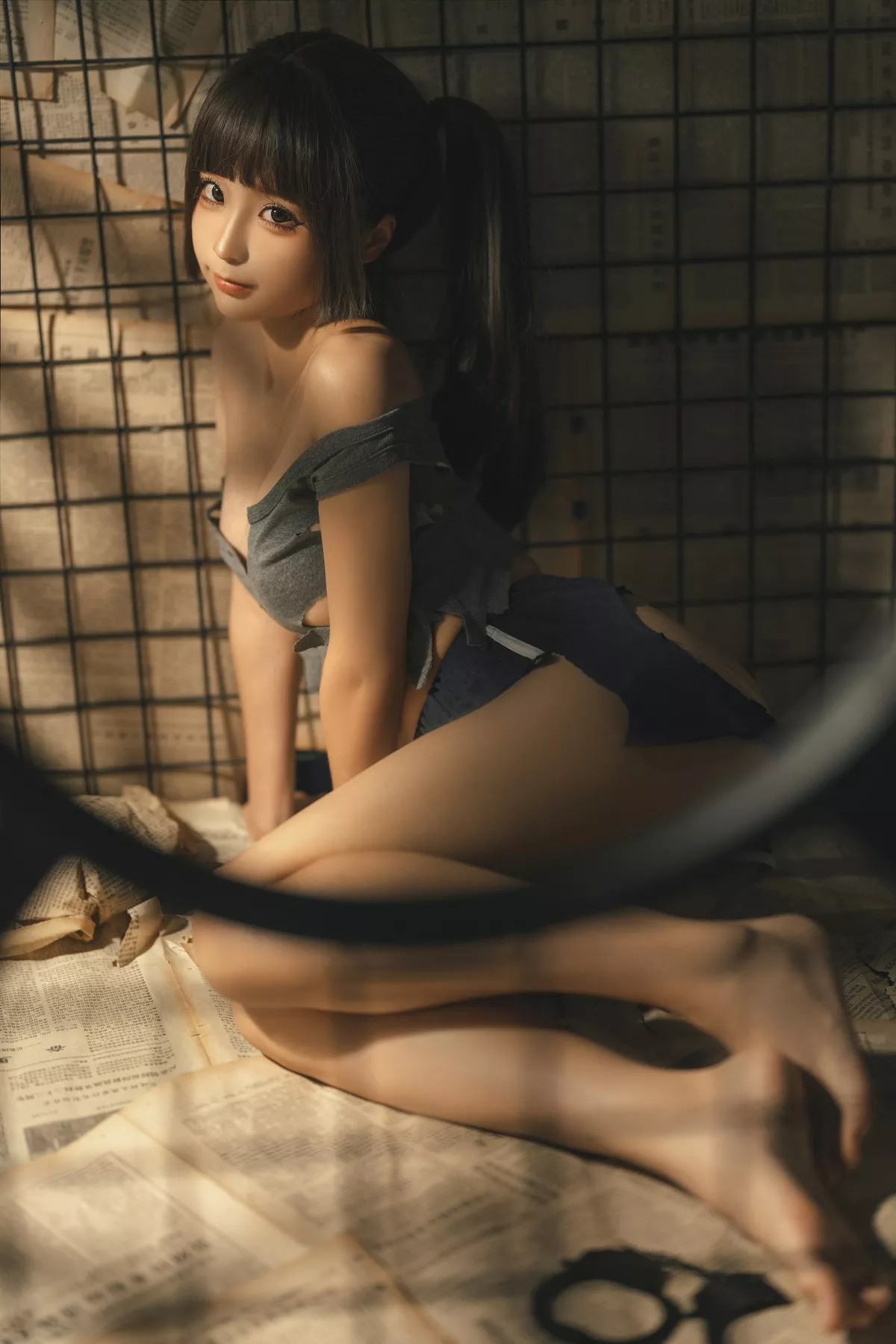 审讯 美人Cosplay 蠢沫沫  Trial 撩人私拍