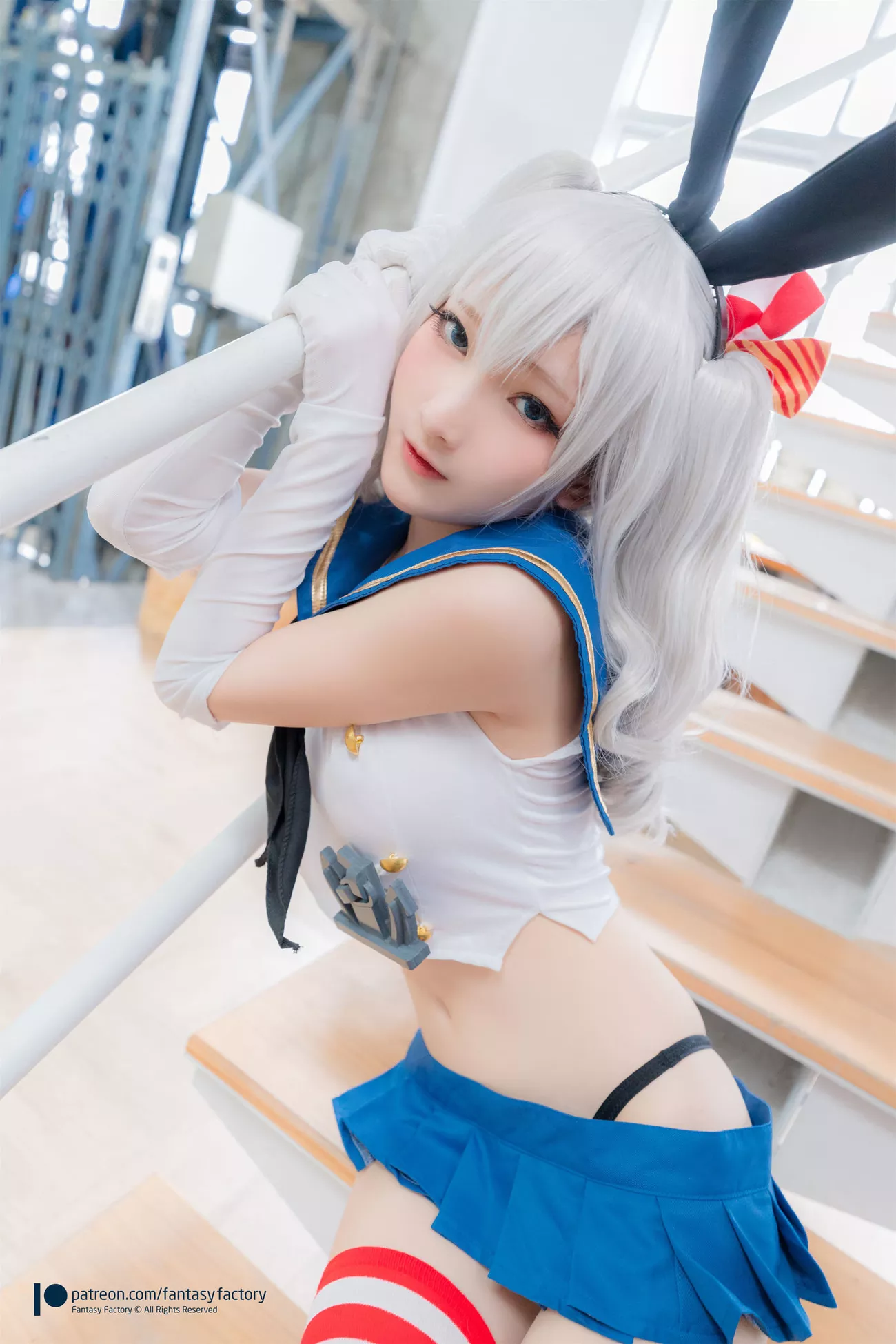 人体 小丁 台模 大尺寸美图 《KashimaShimakaze》 Ding