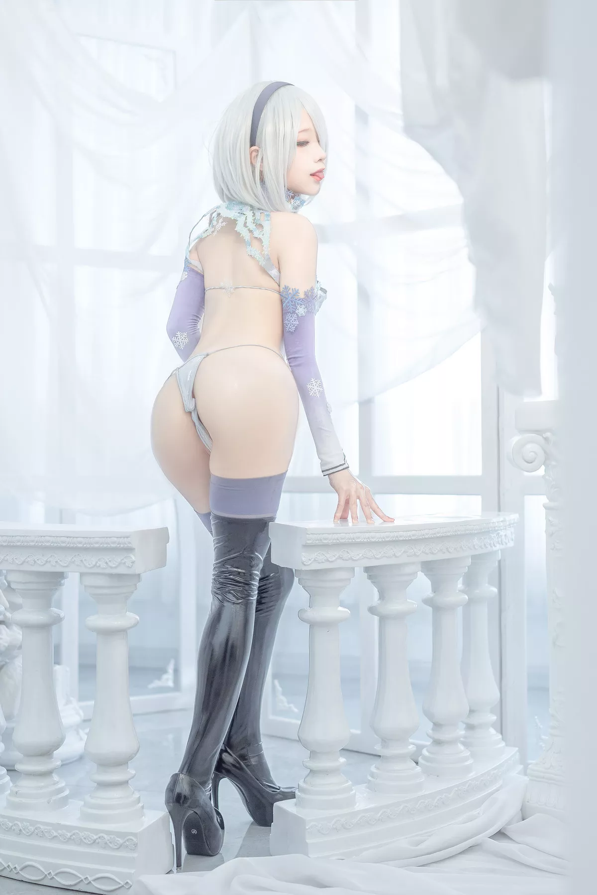 蠢沫沫 性感私房  Now 2b and ice 冰雪 s 女神Cosplay