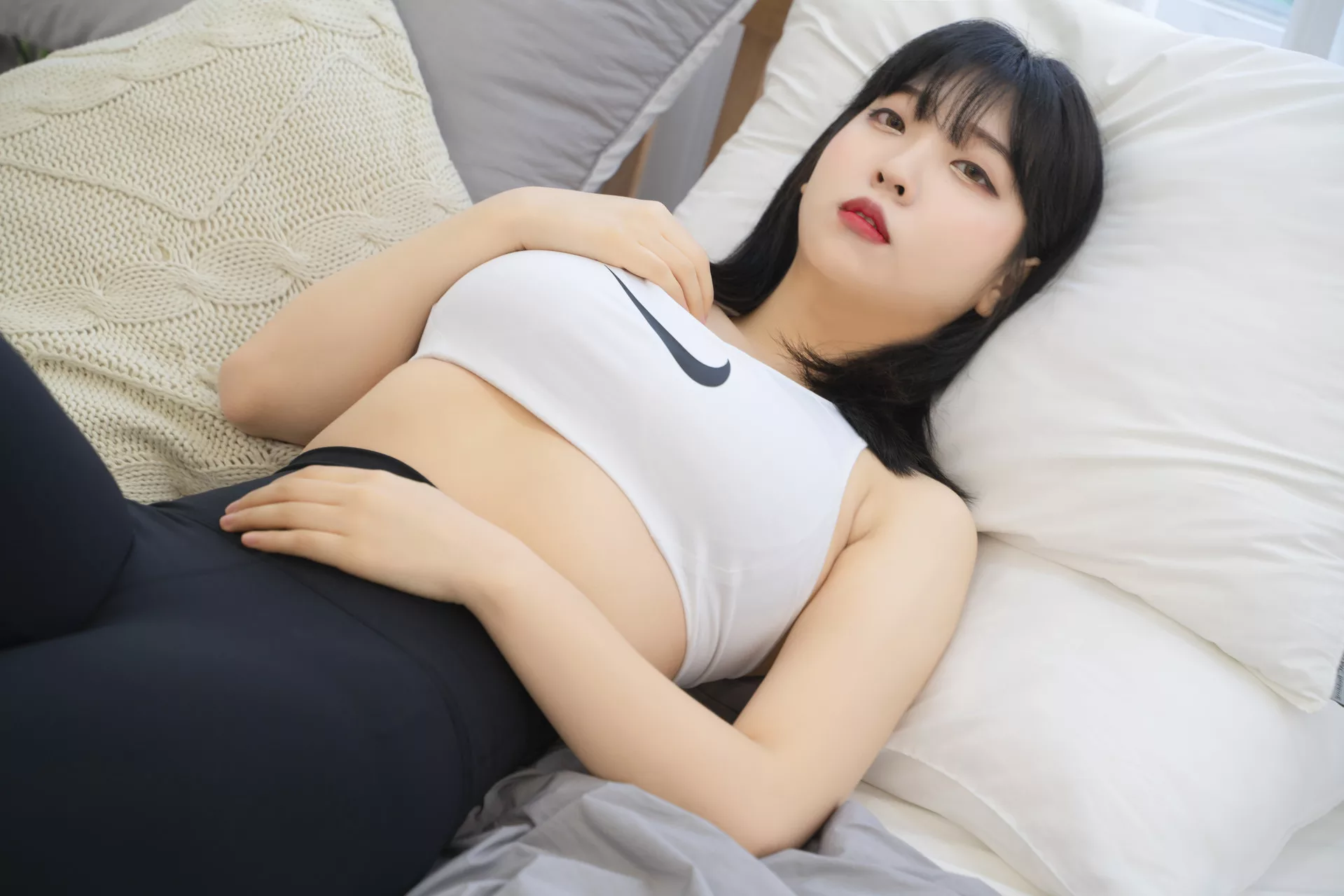 罗格摄影】 Song Leggings(62P) 高丽迷人美女摄影 Hana【ROGLE