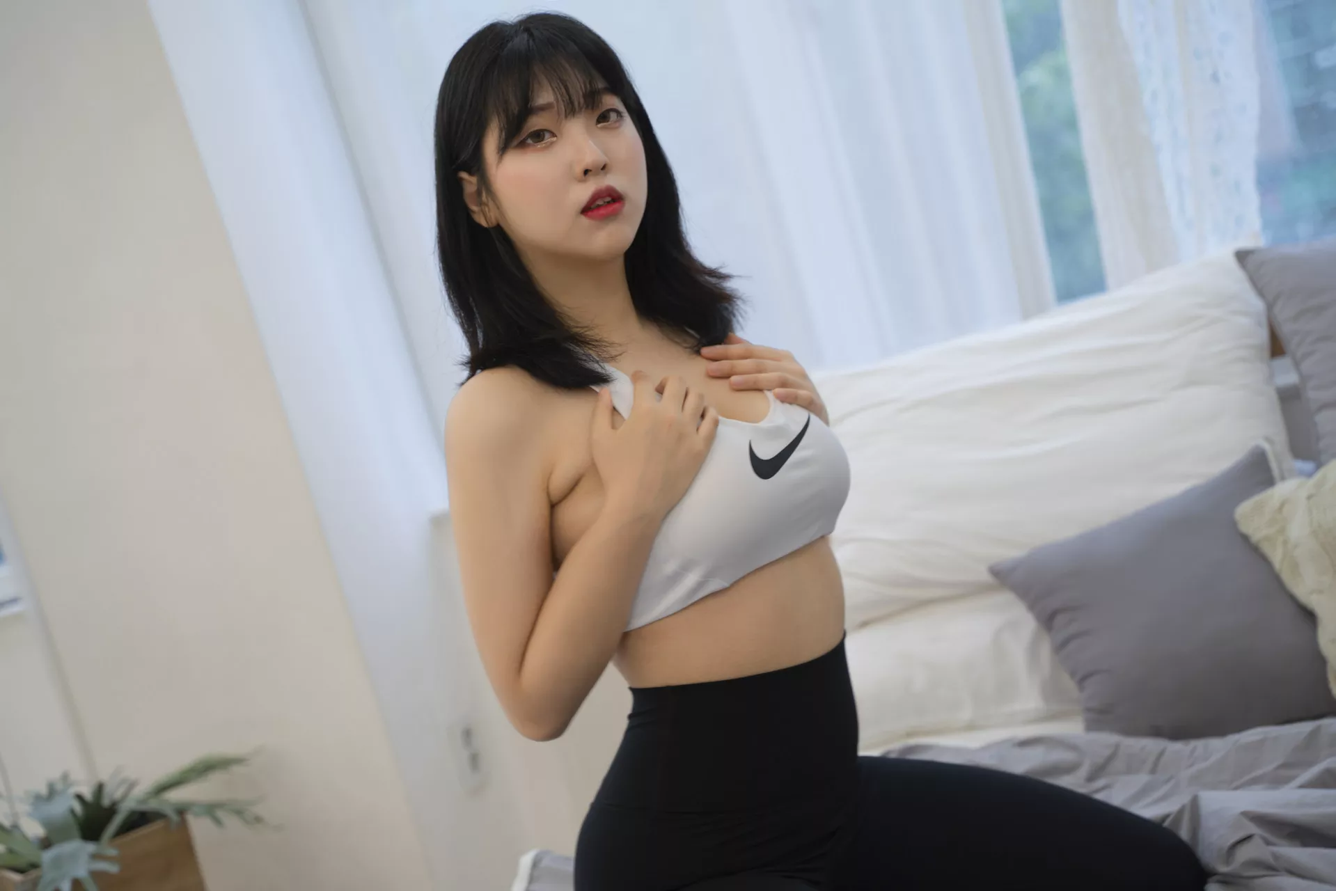 罗格摄影】 Song Leggings(62P) 高丽迷人美女摄影 Hana【ROGLE