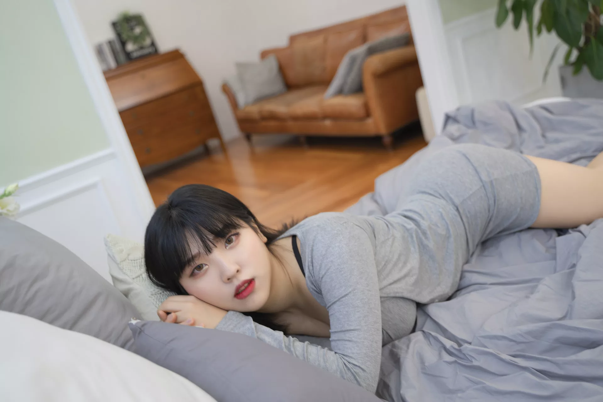 罗格摄影】 Song Leggings(62P) 高丽迷人美女摄影 Hana【ROGLE