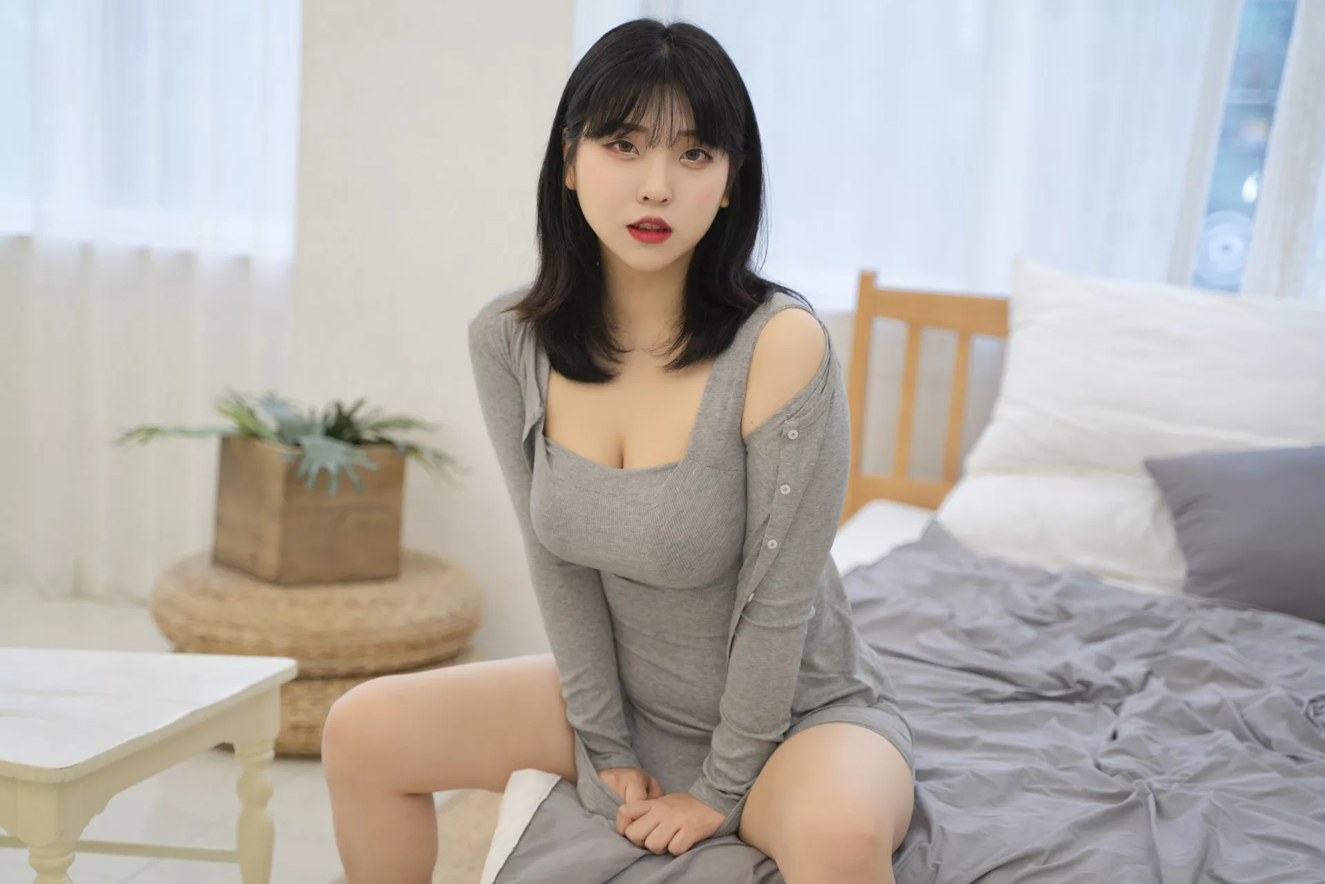 罗格摄影】 Song Leggings(62P) 高丽迷人美女摄影 Hana【ROGLE