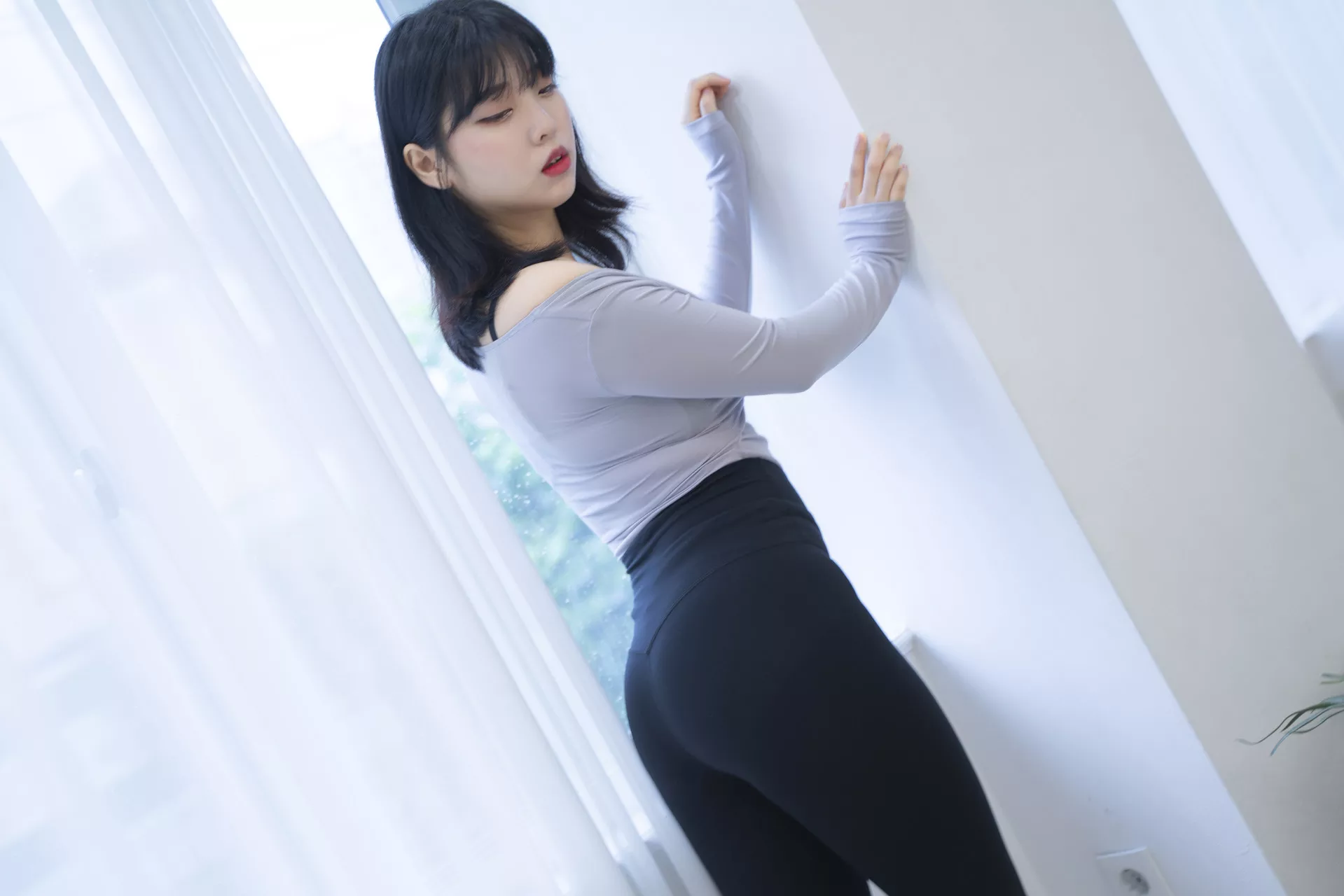 罗格摄影】 Song Leggings(62P) 高丽迷人美女摄影 Hana【ROGLE