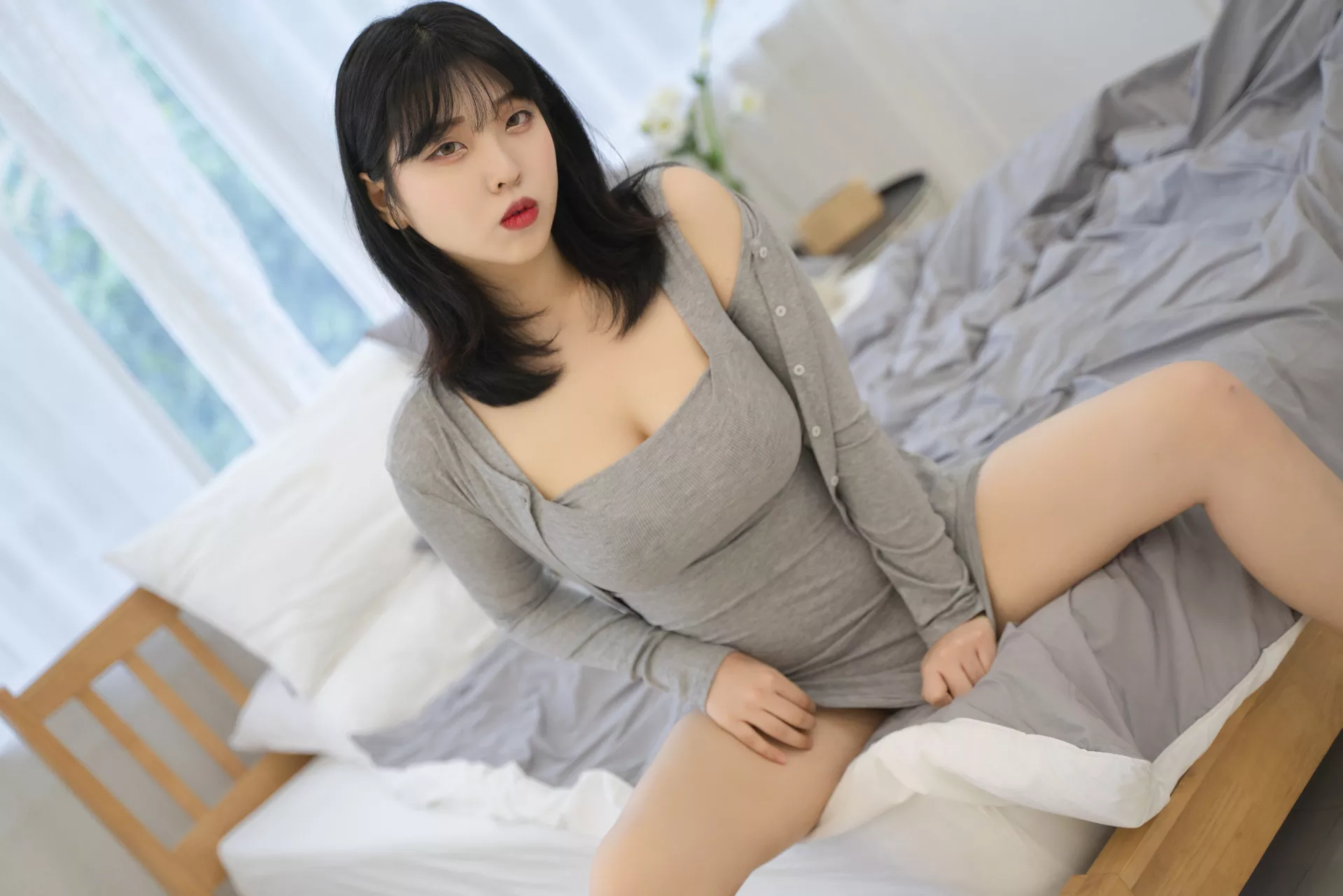 罗格摄影】 Song Leggings(62P) 高丽迷人美女摄影 Hana【ROGLE