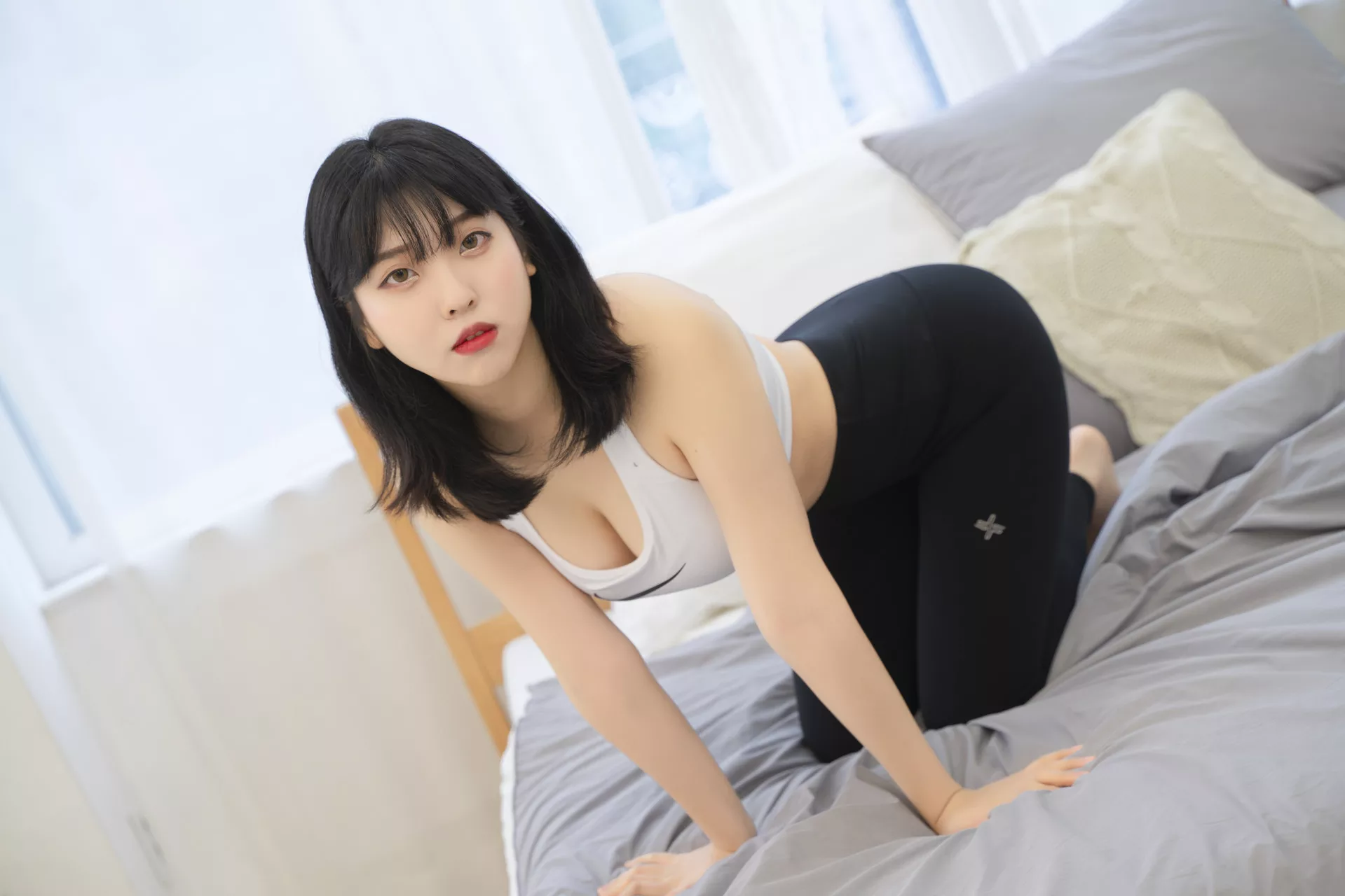 罗格摄影】 Song Leggings(62P) 高丽迷人美女摄影 Hana【ROGLE