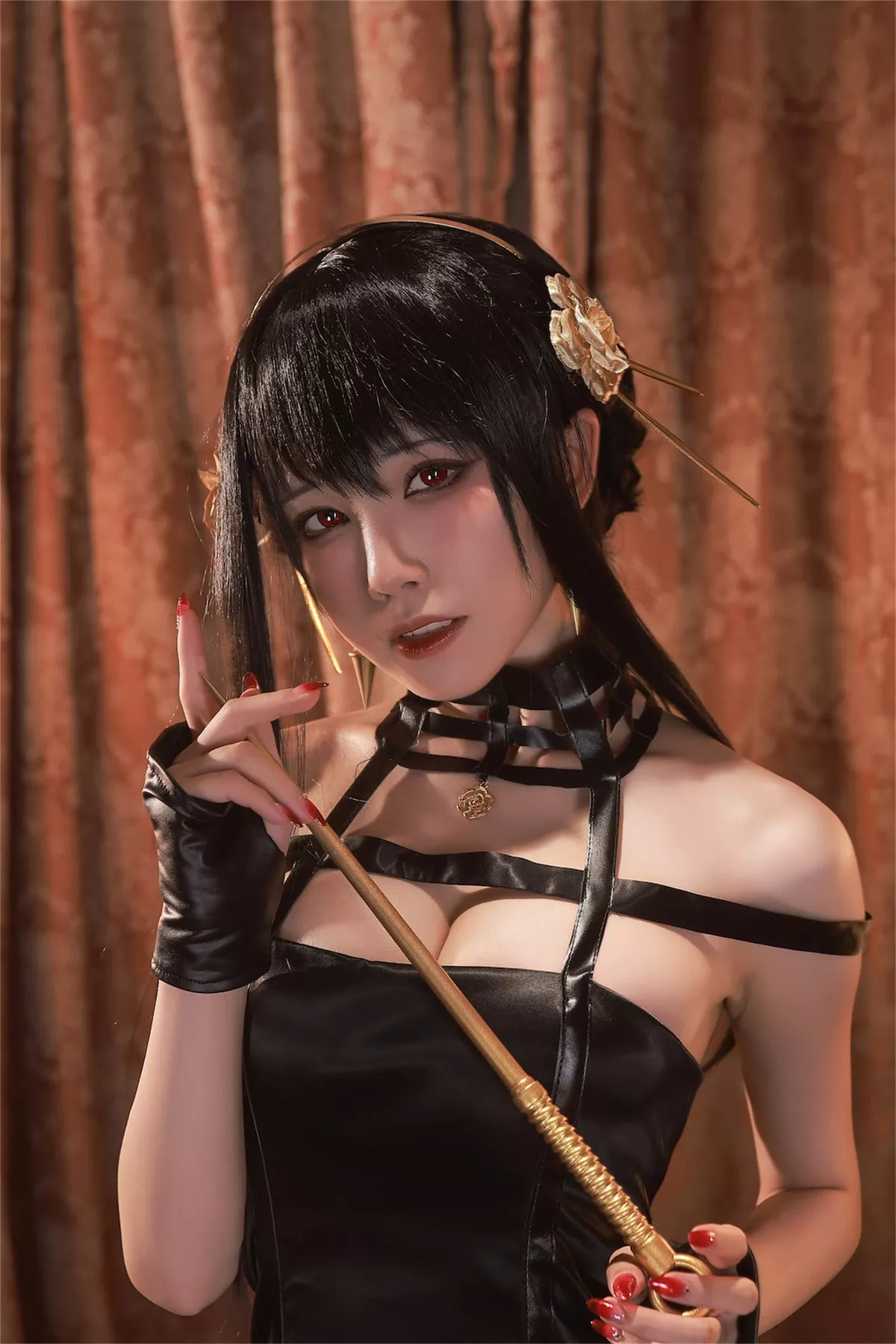 约尔黑礼服 aqua 风骚私房 美人Cosplay  水淼