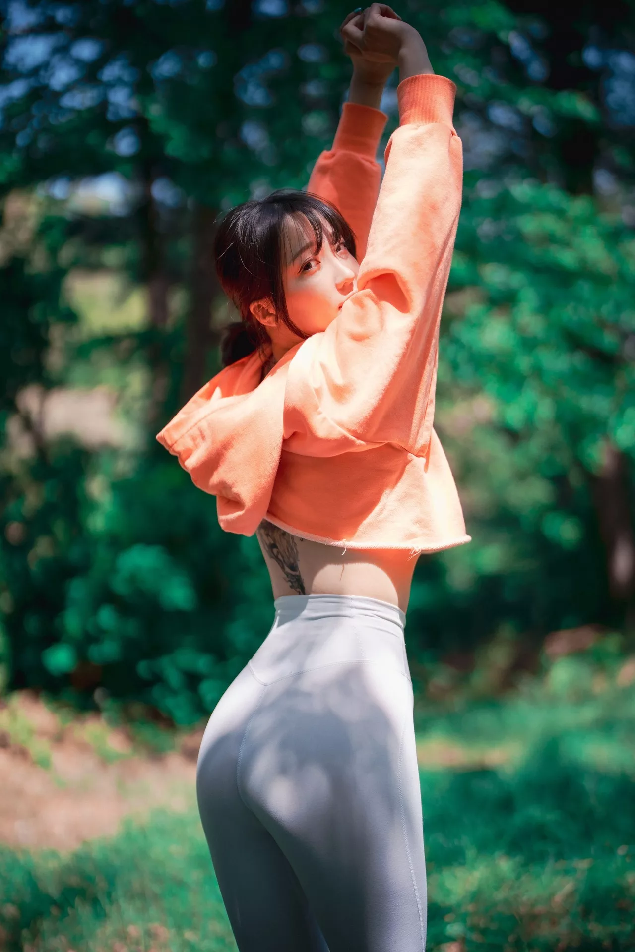 全集修正 Yeeun【DJAWA大佳玩】  Trekking Naughty 高丽模特影像 Son