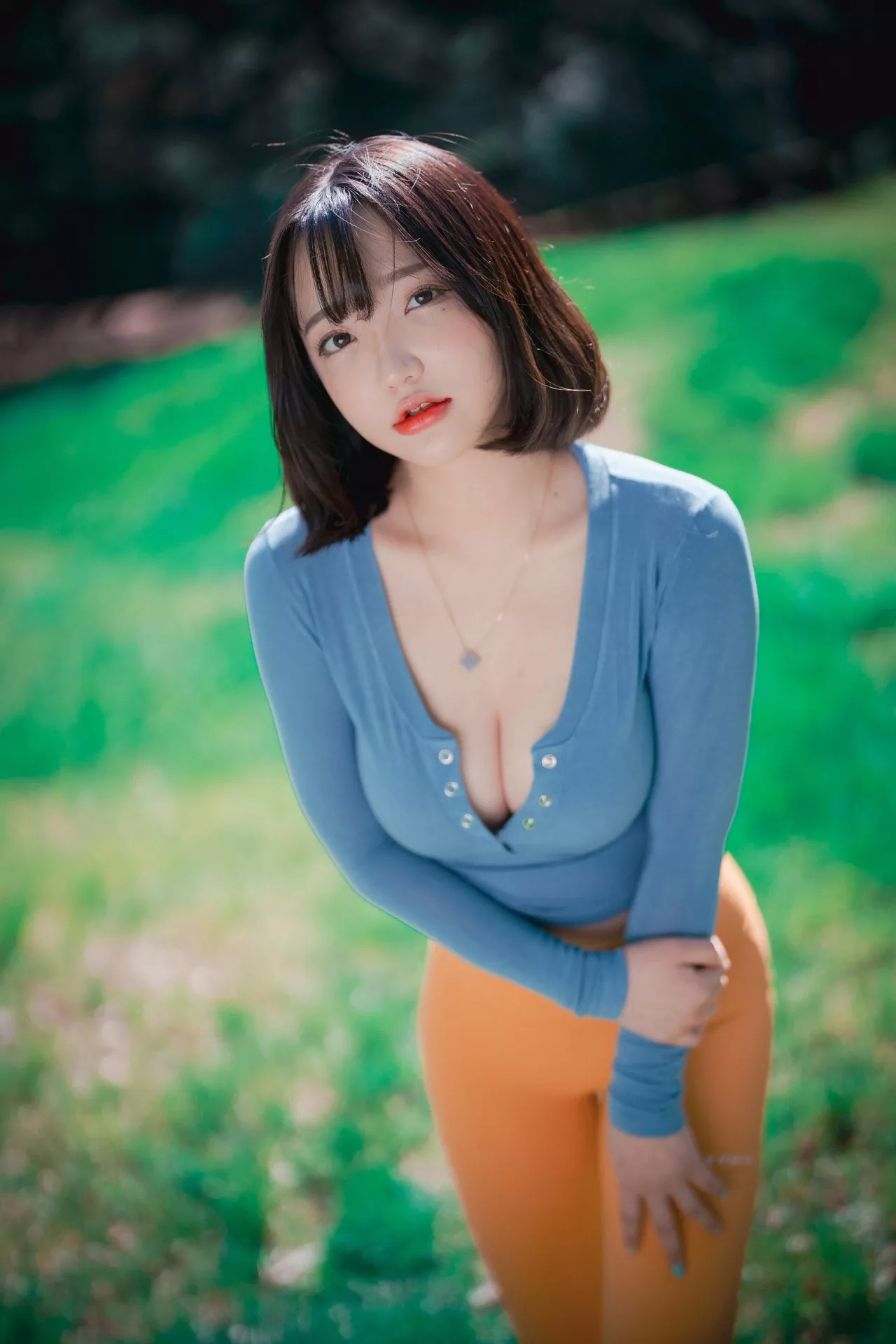全集修正 Yeeun【DJAWA大佳玩】  Trekking Naughty 高丽模特影像 Son