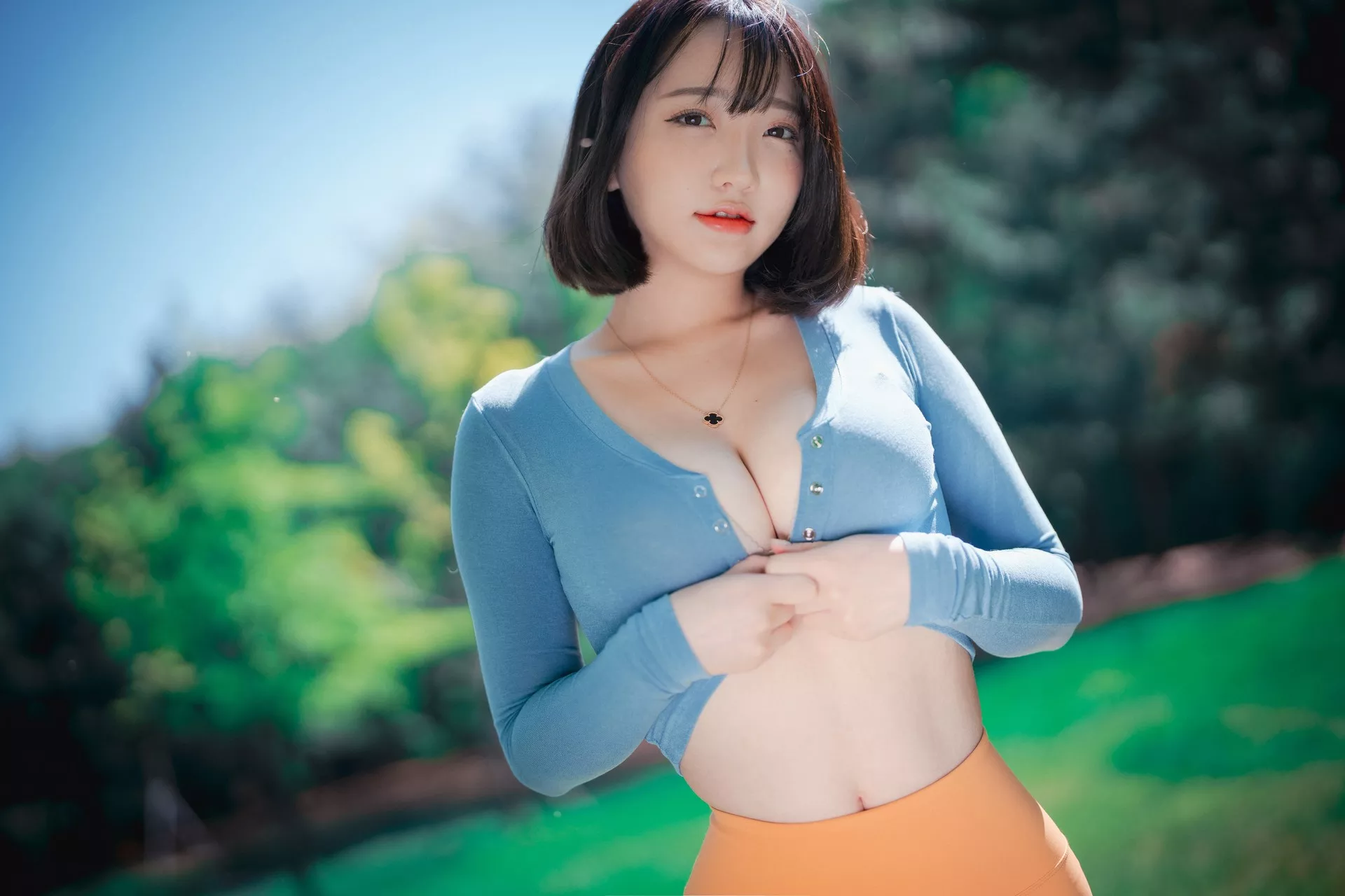 全集修正 Yeeun【DJAWA大佳玩】  Trekking Naughty 高丽模特影像 Son