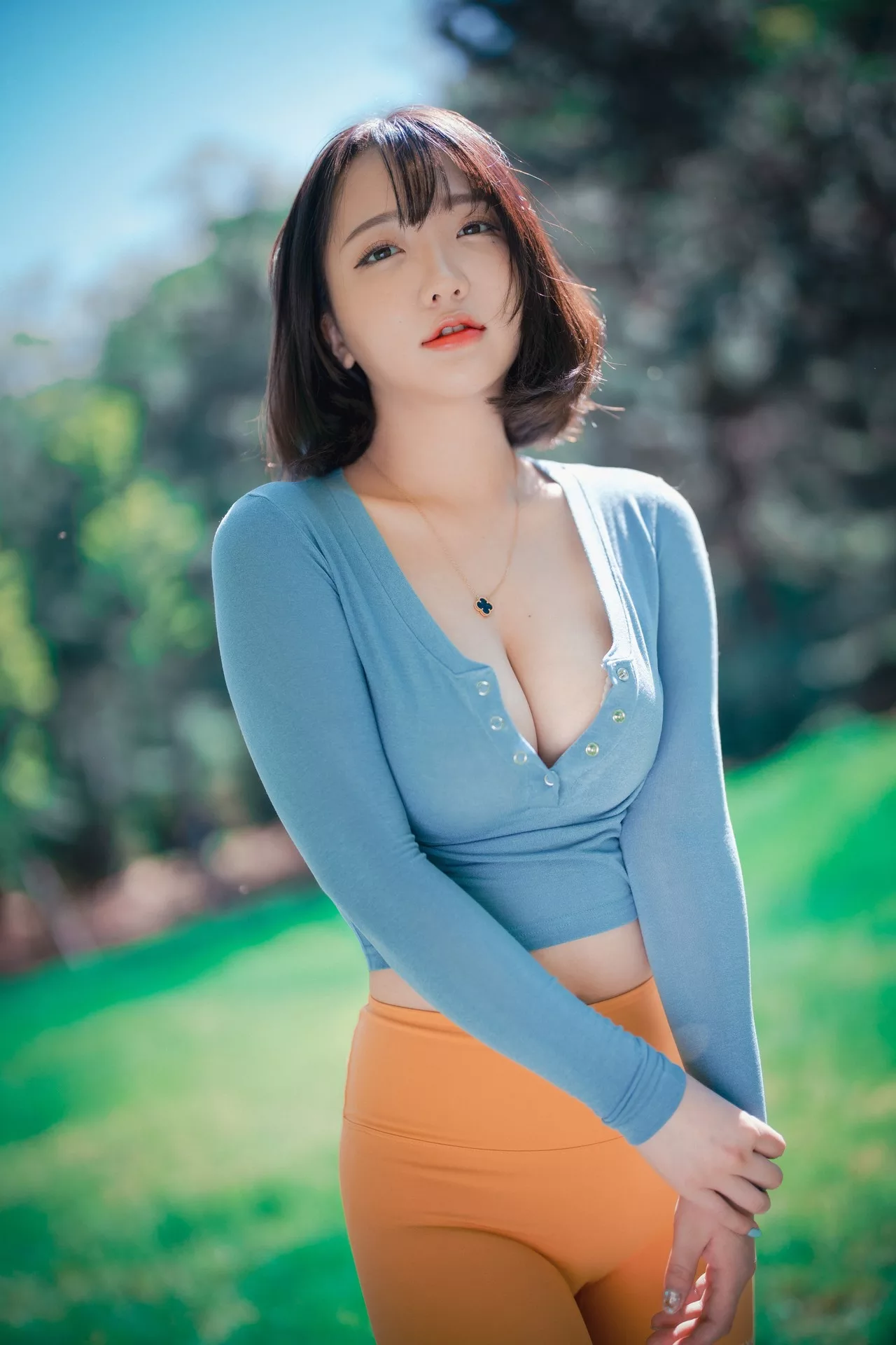 全集修正 Yeeun【DJAWA大佳玩】  Trekking Naughty 高丽模特影像 Son