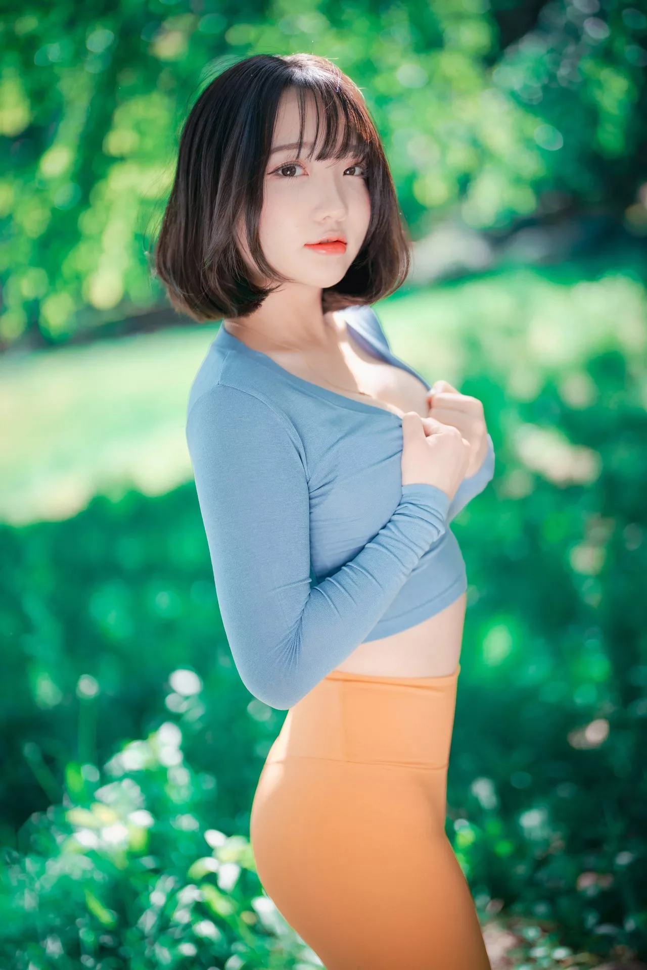 全集修正 Yeeun【DJAWA大佳玩】  Trekking Naughty 高丽模特影像 Son