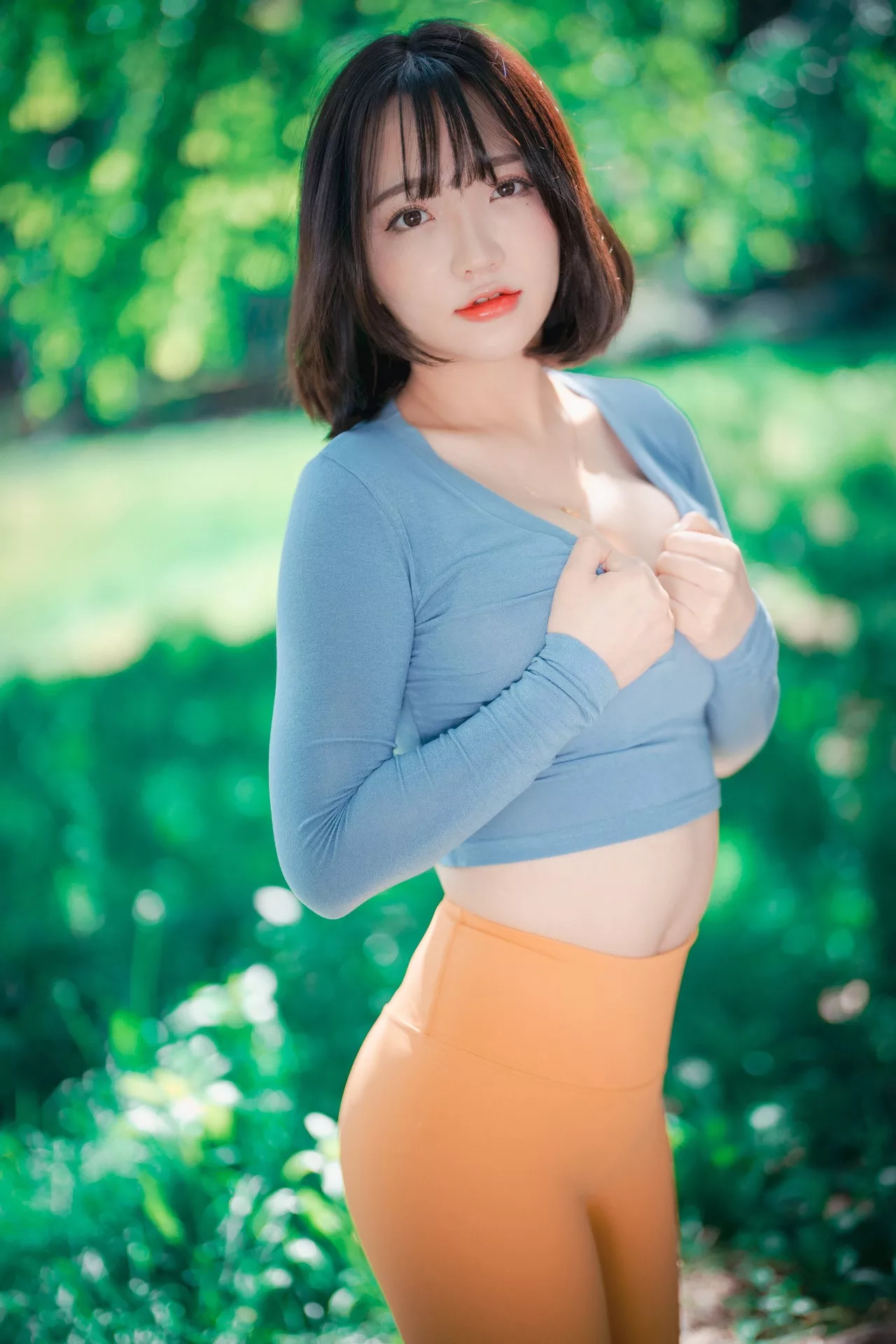 全集修正 Yeeun【DJAWA大佳玩】  Trekking Naughty 高丽模特影像 Son
