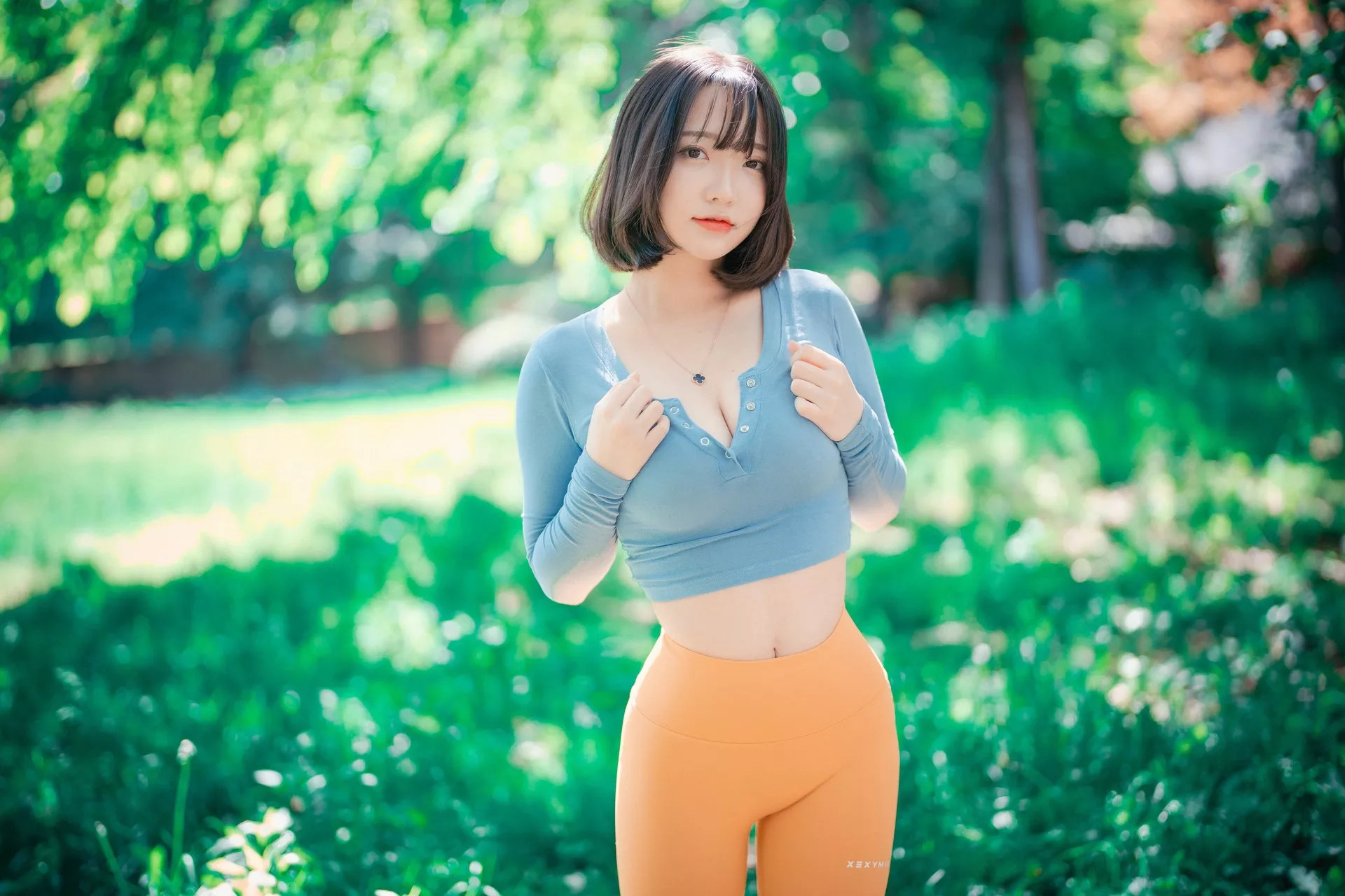 全集修正 Yeeun【DJAWA大佳玩】  Trekking Naughty 高丽模特影像 Son