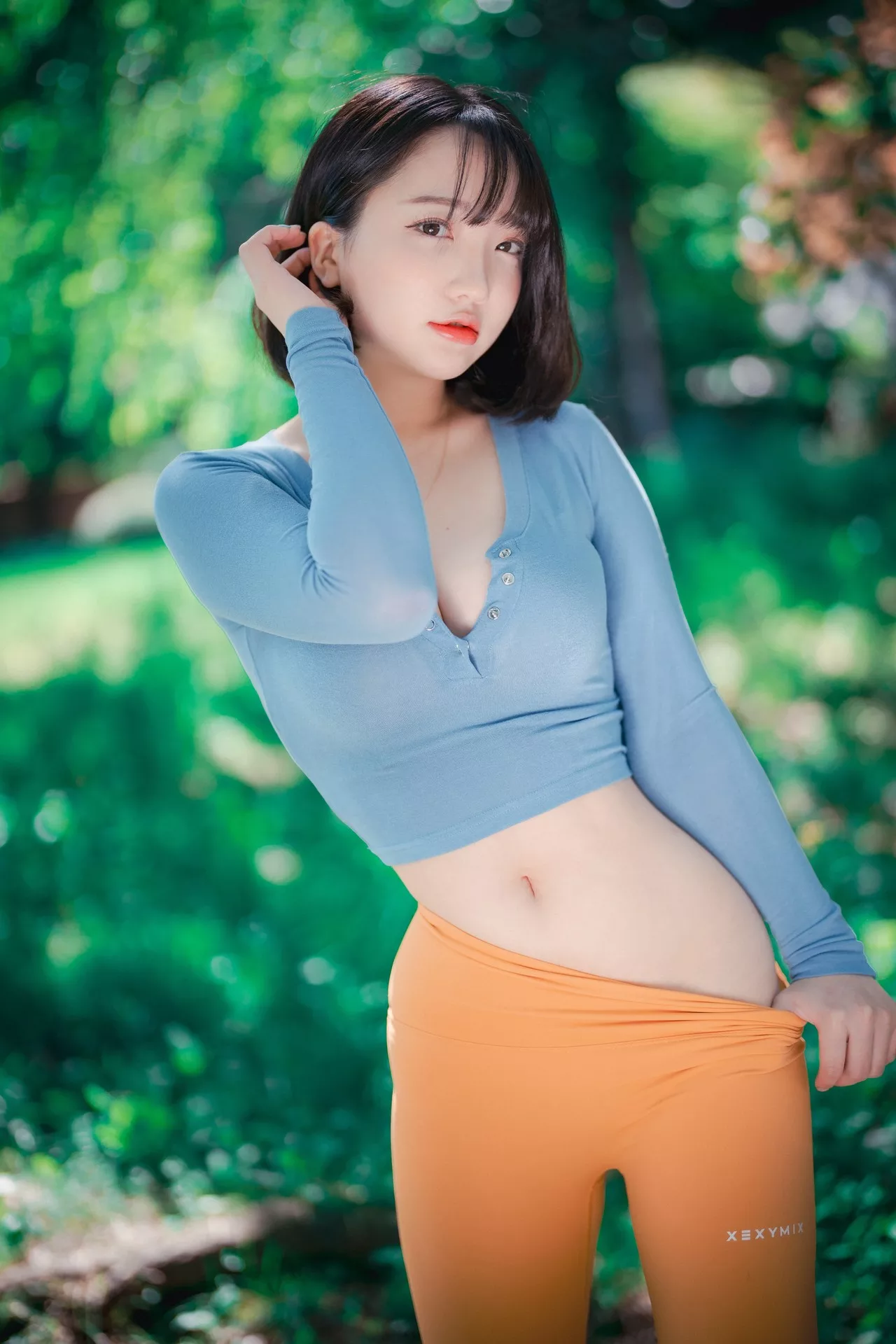 全集修正 Yeeun【DJAWA大佳玩】  Trekking Naughty 高丽模特影像 Son
