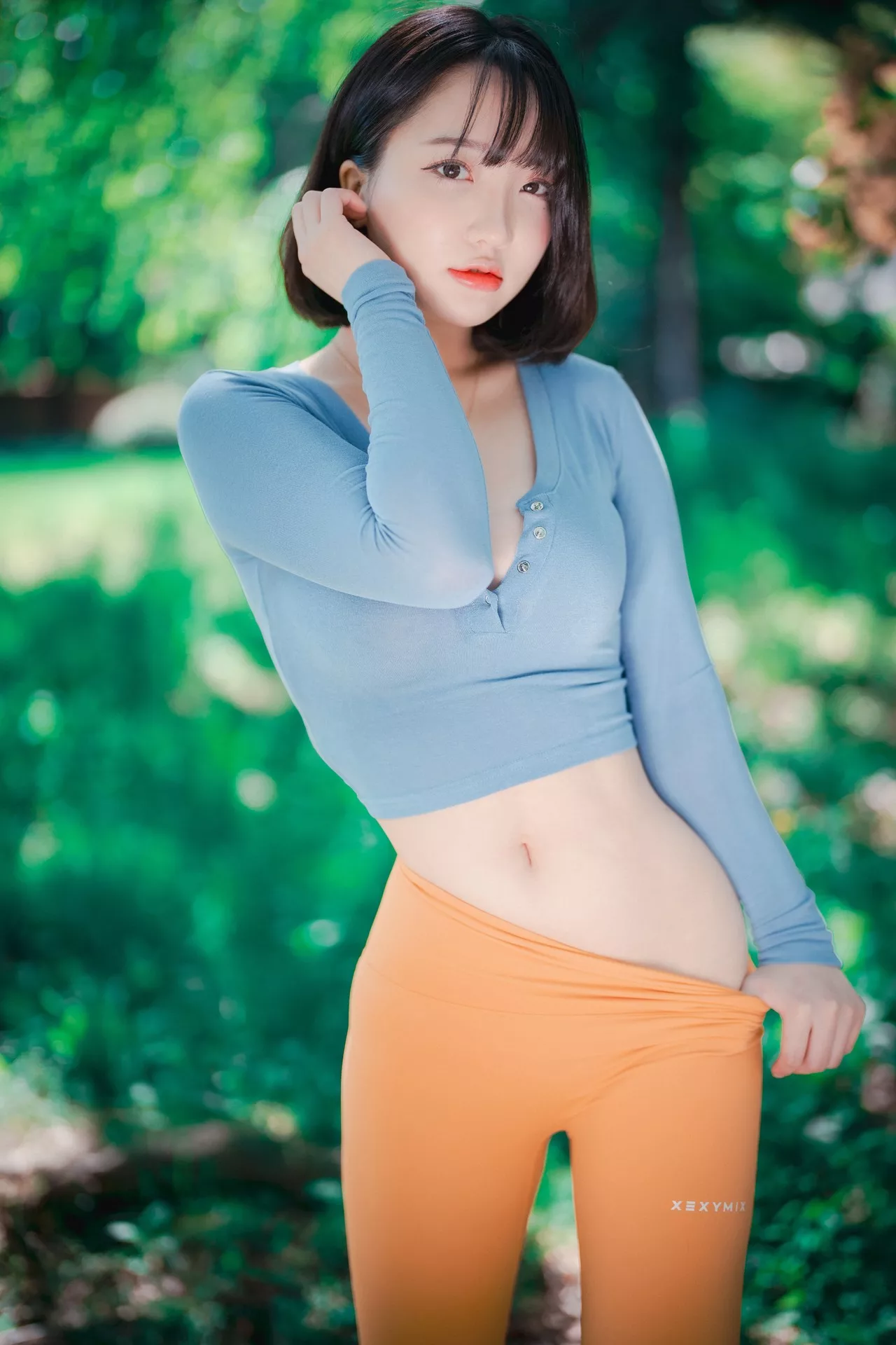 全集修正 Yeeun【DJAWA大佳玩】  Trekking Naughty 高丽模特影像 Son