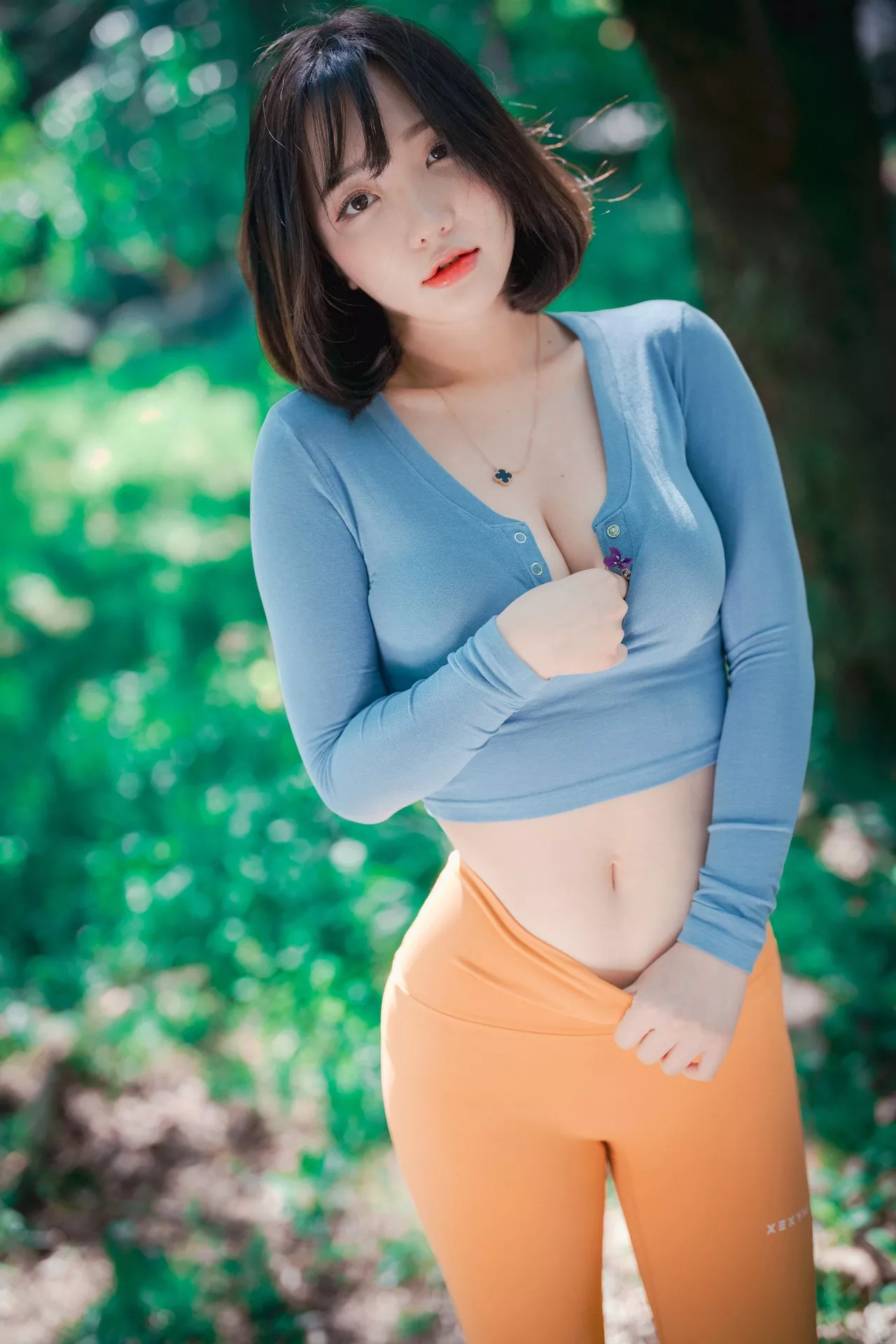 全集修正 Yeeun【DJAWA大佳玩】  Trekking Naughty 高丽模特影像 Son