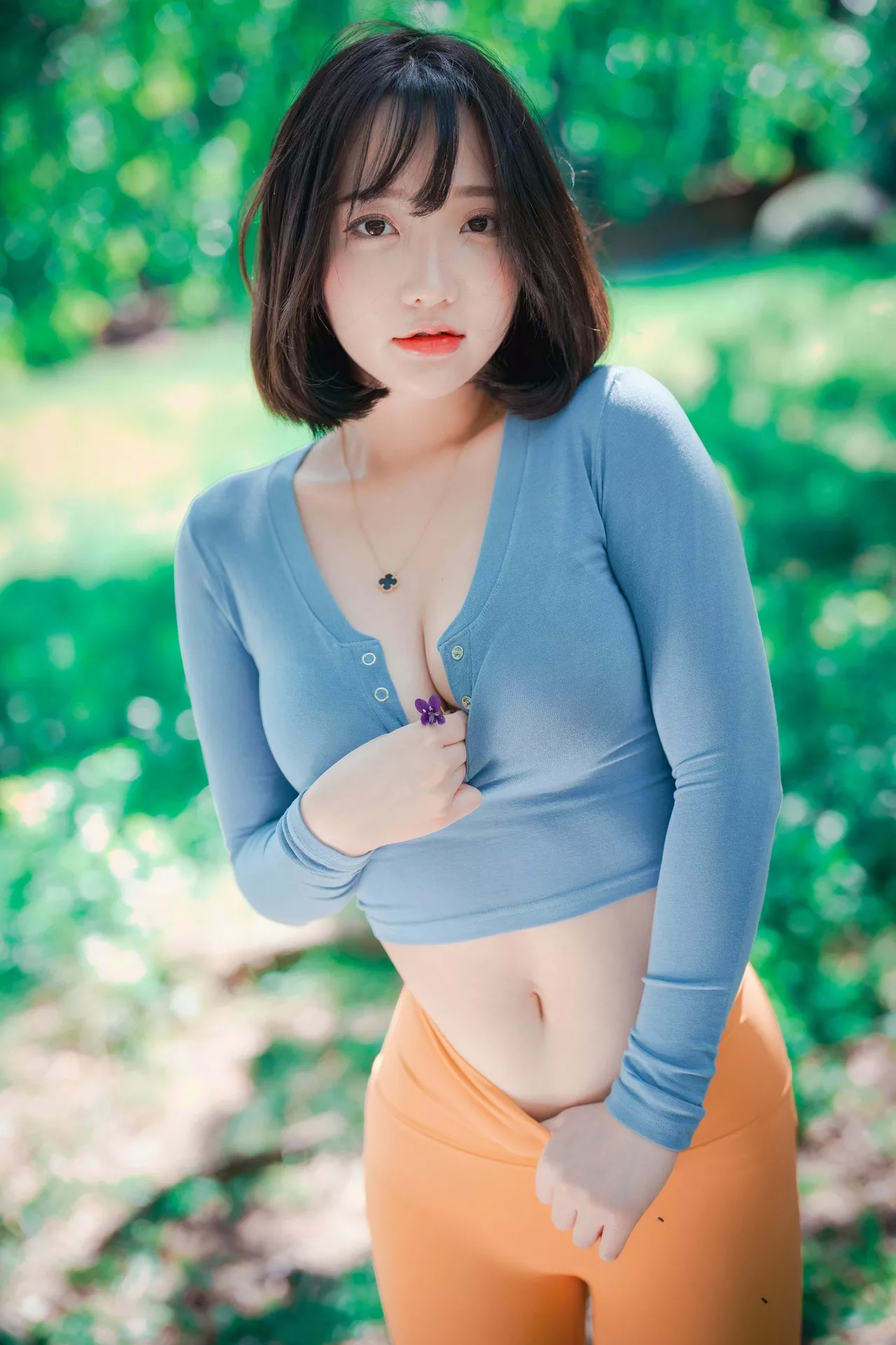全集修正 Yeeun【DJAWA大佳玩】  Trekking Naughty 高丽模特影像 Son