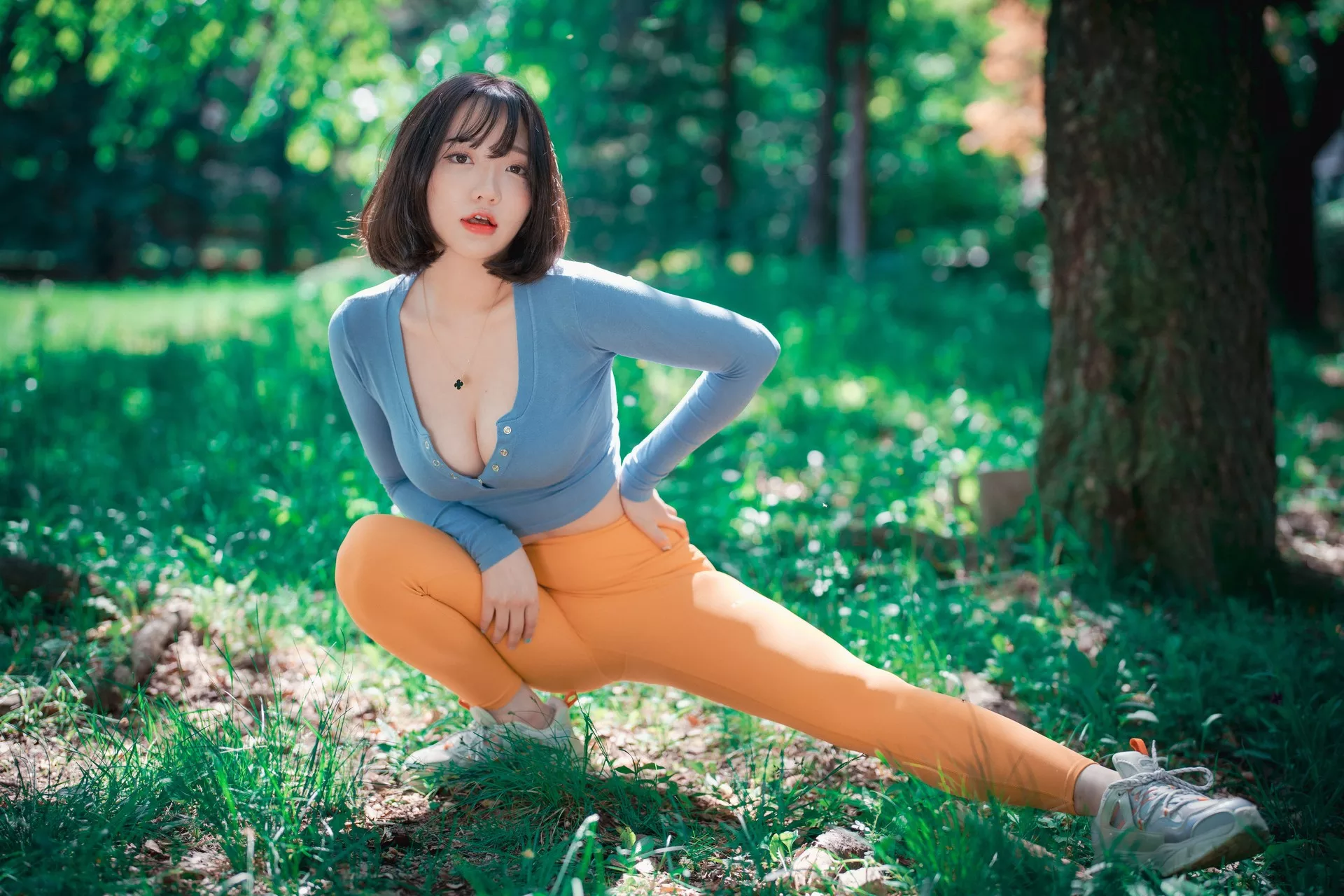 全集修正 Yeeun【DJAWA大佳玩】  Trekking Naughty 高丽模特影像 Son