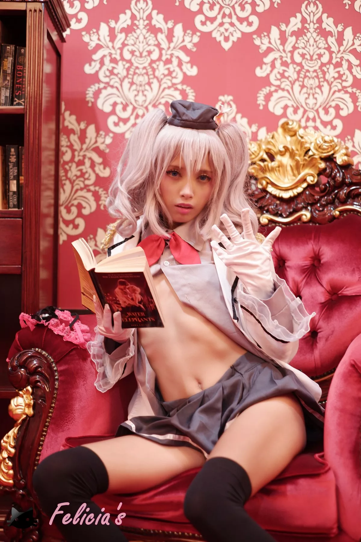 鹿岛Kashima 佳人 福益Cosplay ����これくしょん Kojima Tsukumi