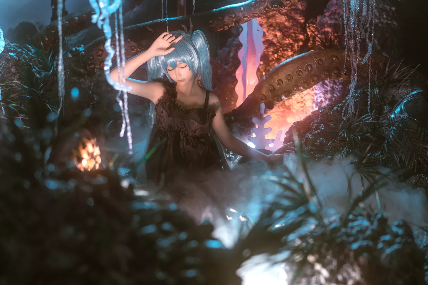 仙女Cosplay 撩人密拍 蠢沫沫 深海姑娘