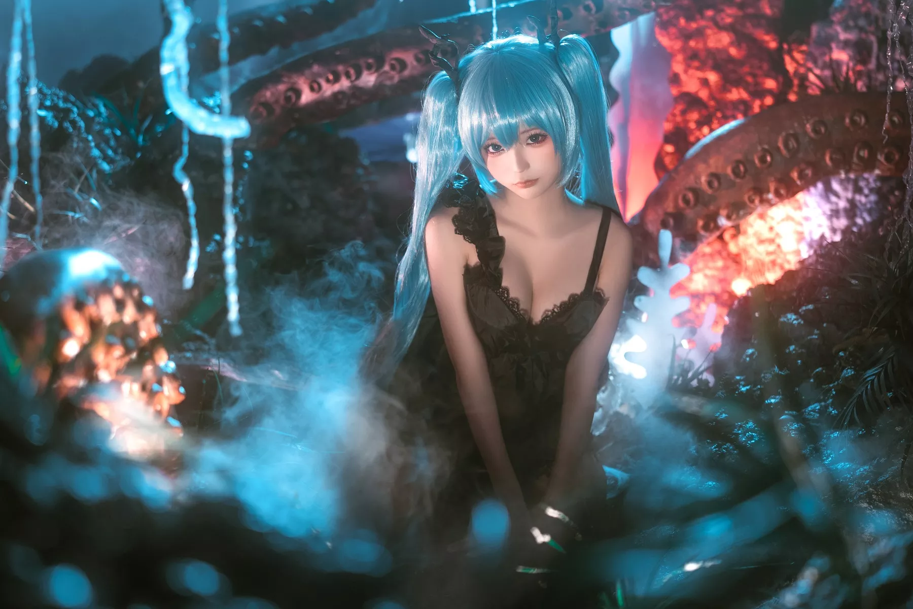 仙女Cosplay 撩人密拍 蠢沫沫 深海姑娘
