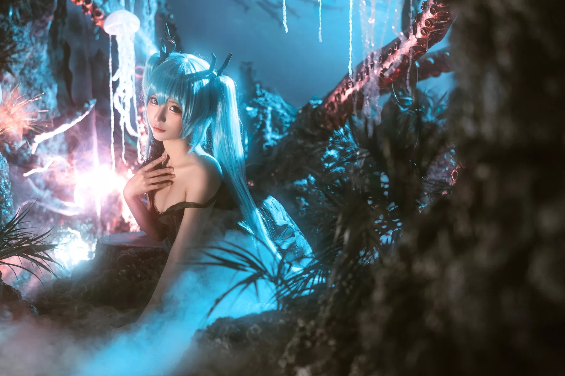 仙女Cosplay 撩人密拍 蠢沫沫 深海姑娘