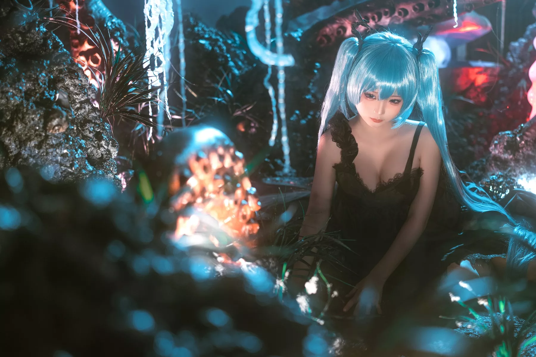 仙女Cosplay 撩人密拍 蠢沫沫 深海姑娘