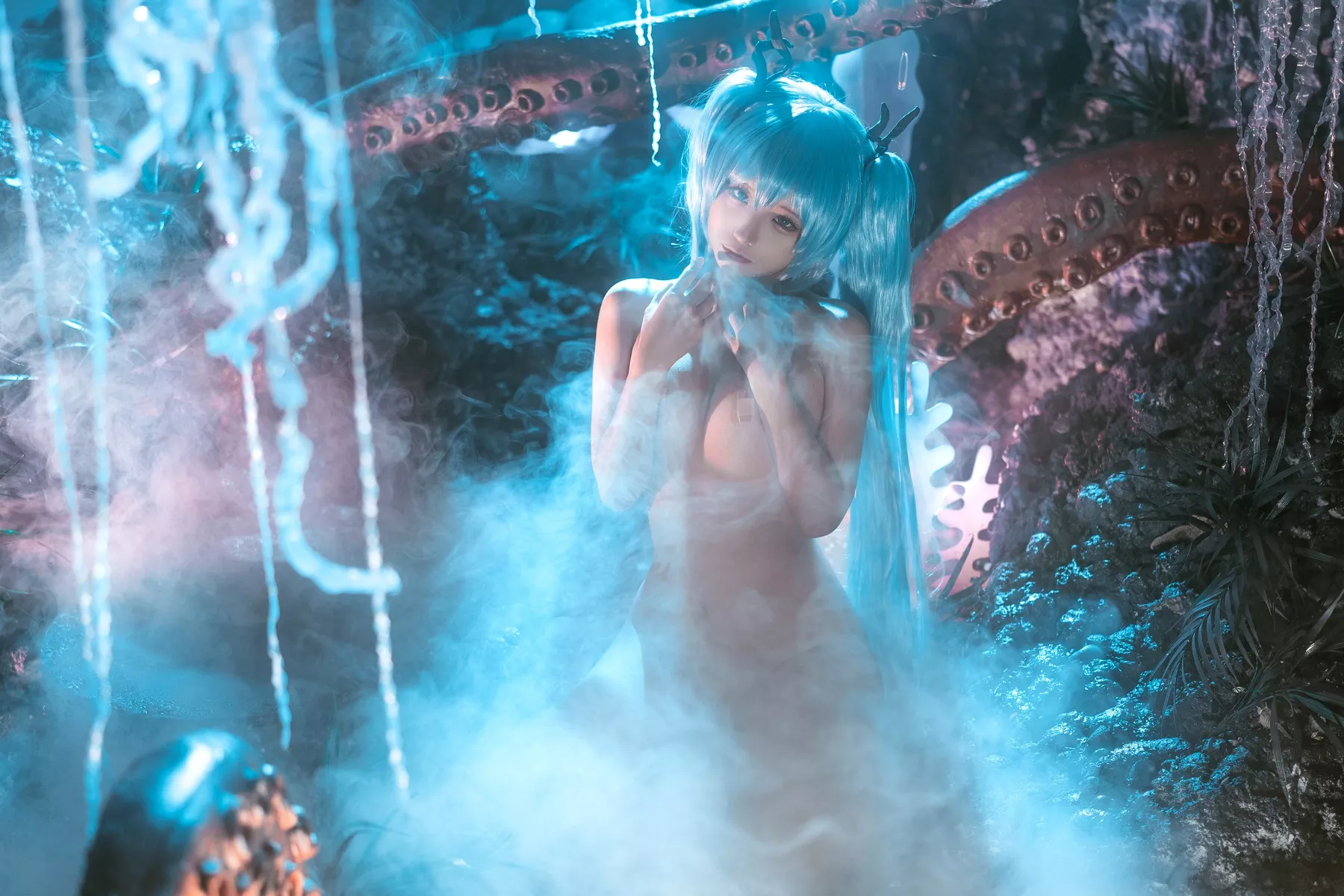 仙女Cosplay 撩人密拍 蠢沫沫 深海姑娘
