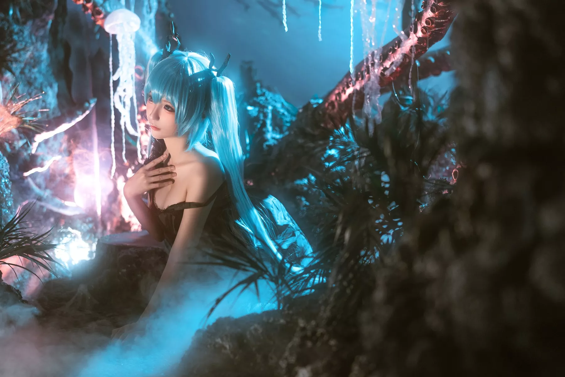 仙女Cosplay 撩人密拍 蠢沫沫 深海姑娘