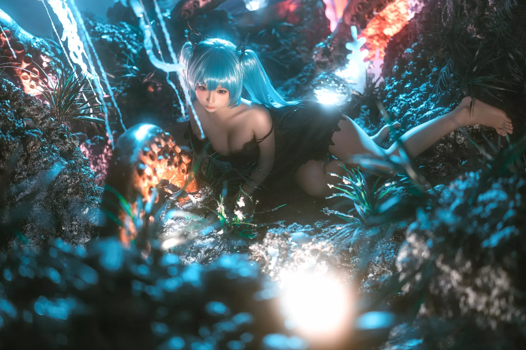 仙女Cosplay 撩人密拍 蠢沫沫 深海姑娘