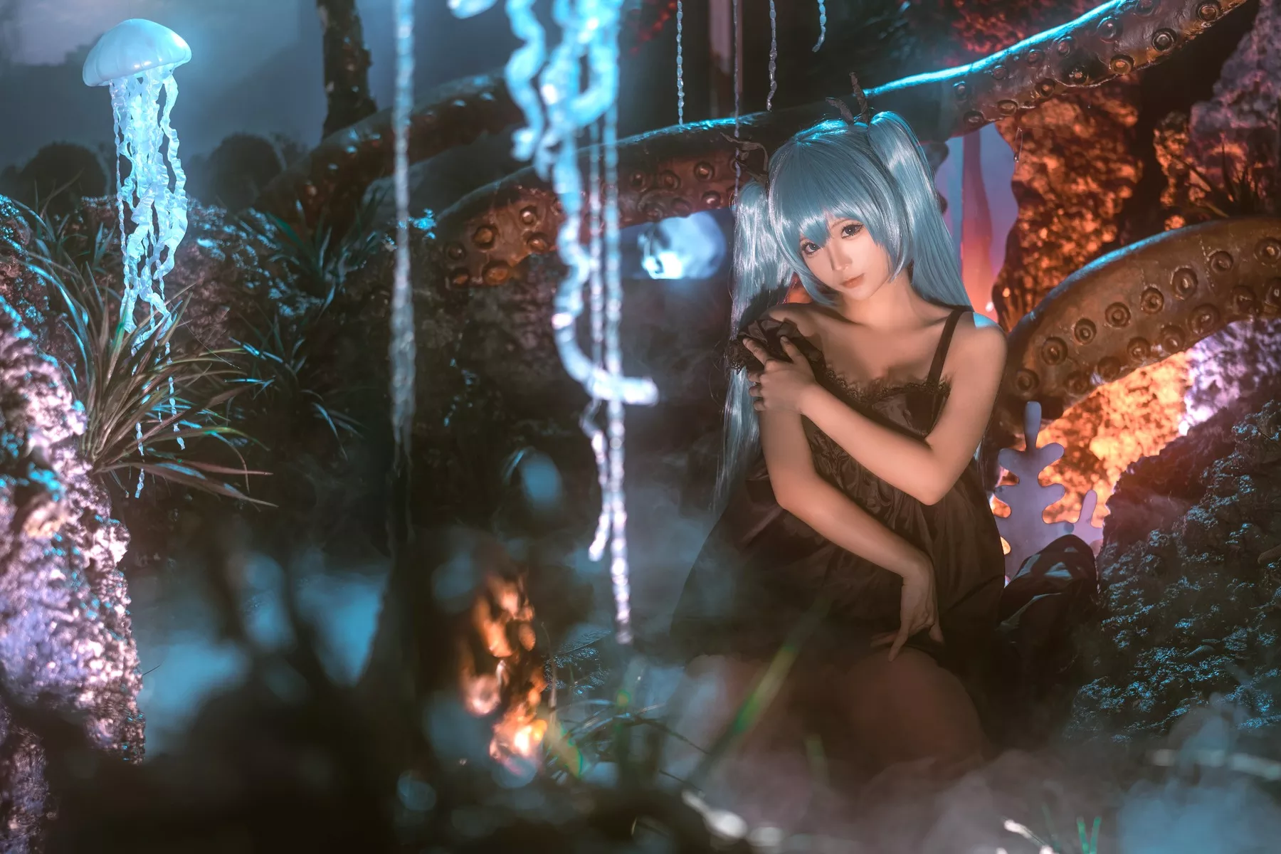 仙女Cosplay 撩人密拍 蠢沫沫 深海姑娘
