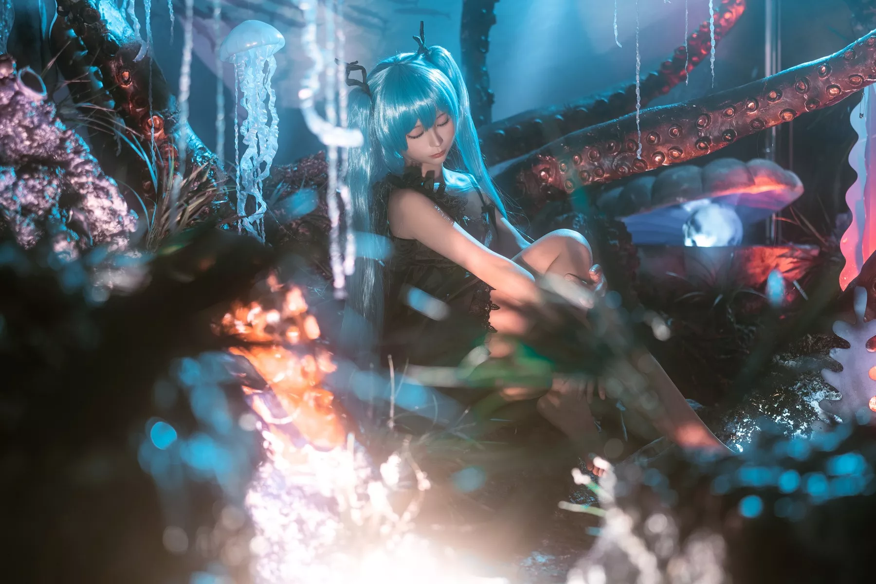 仙女Cosplay 撩人密拍 蠢沫沫 深海姑娘