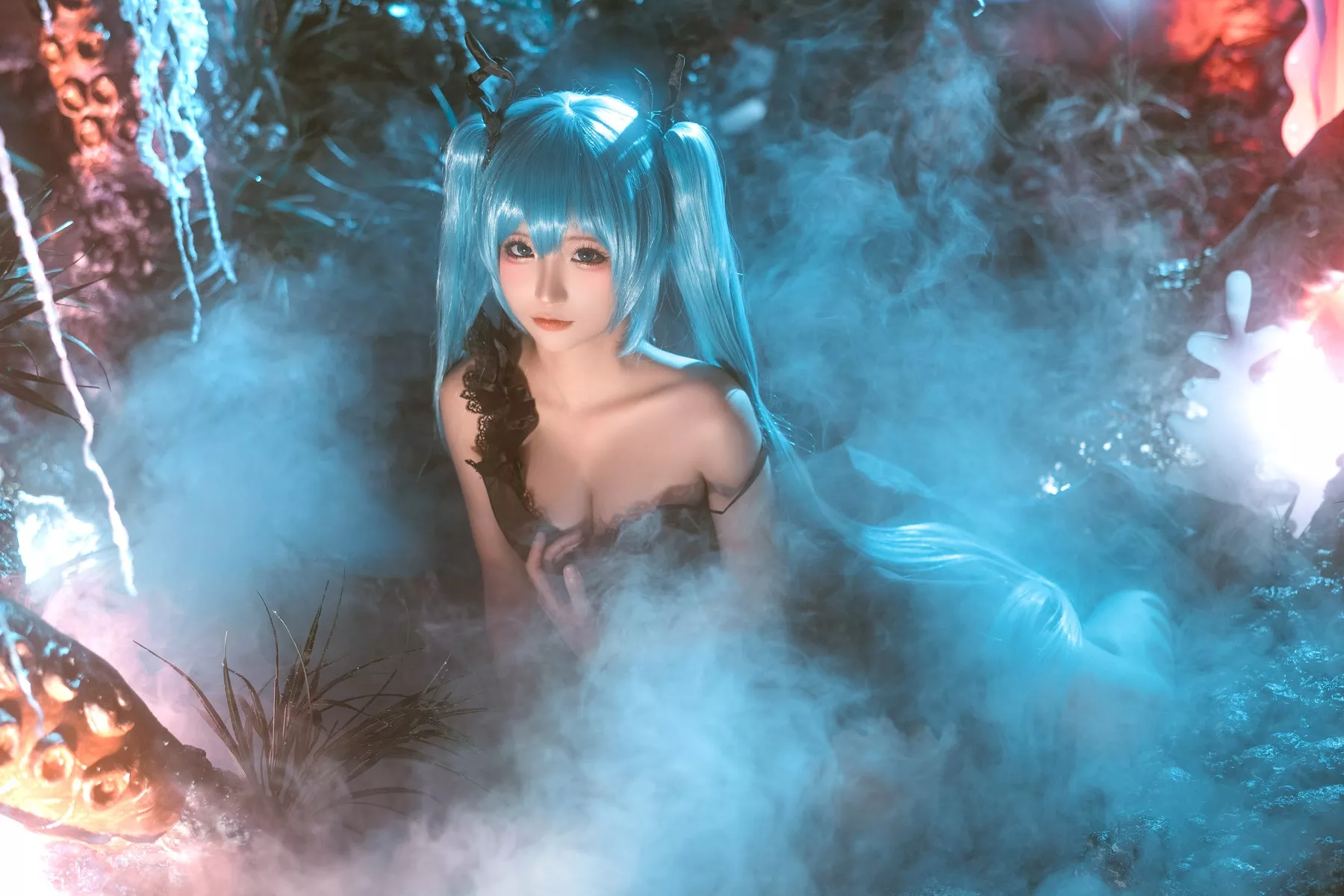 仙女Cosplay 撩人密拍 蠢沫沫 深海姑娘