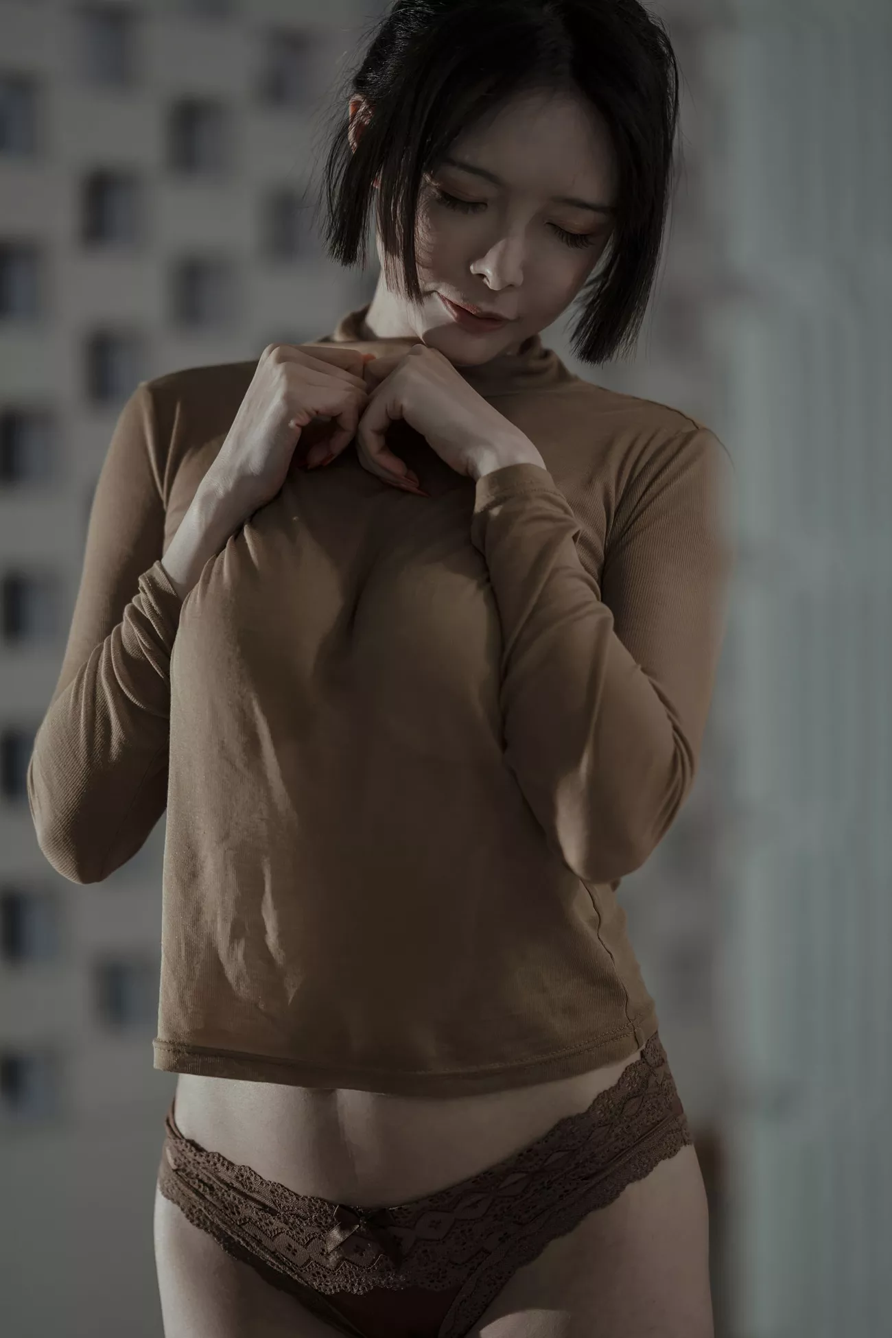 私摄 艺术图 秋和柯基 超清 《一个ntr小情节》