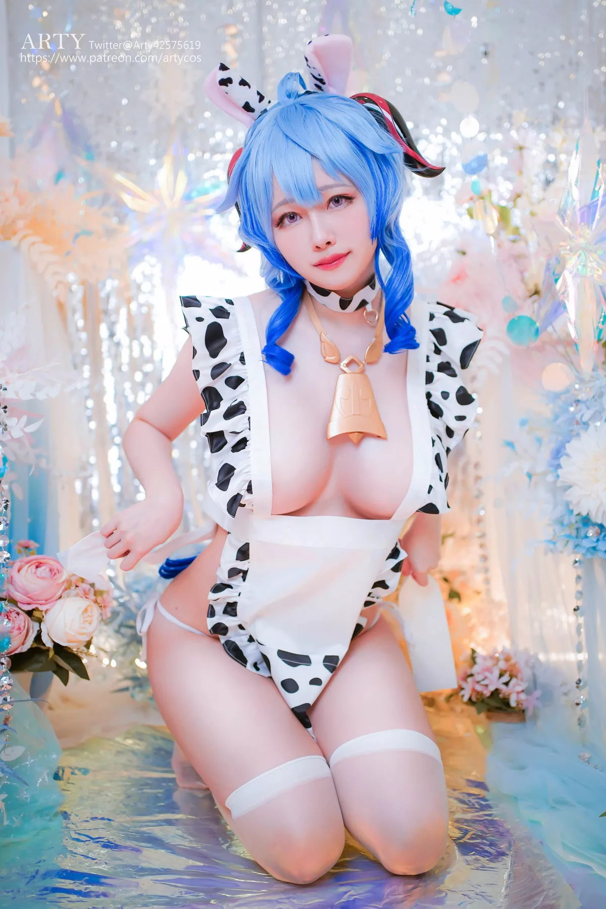 Arty亚�� Ganyu 佳人Cosplay 格调私摄 甘雨