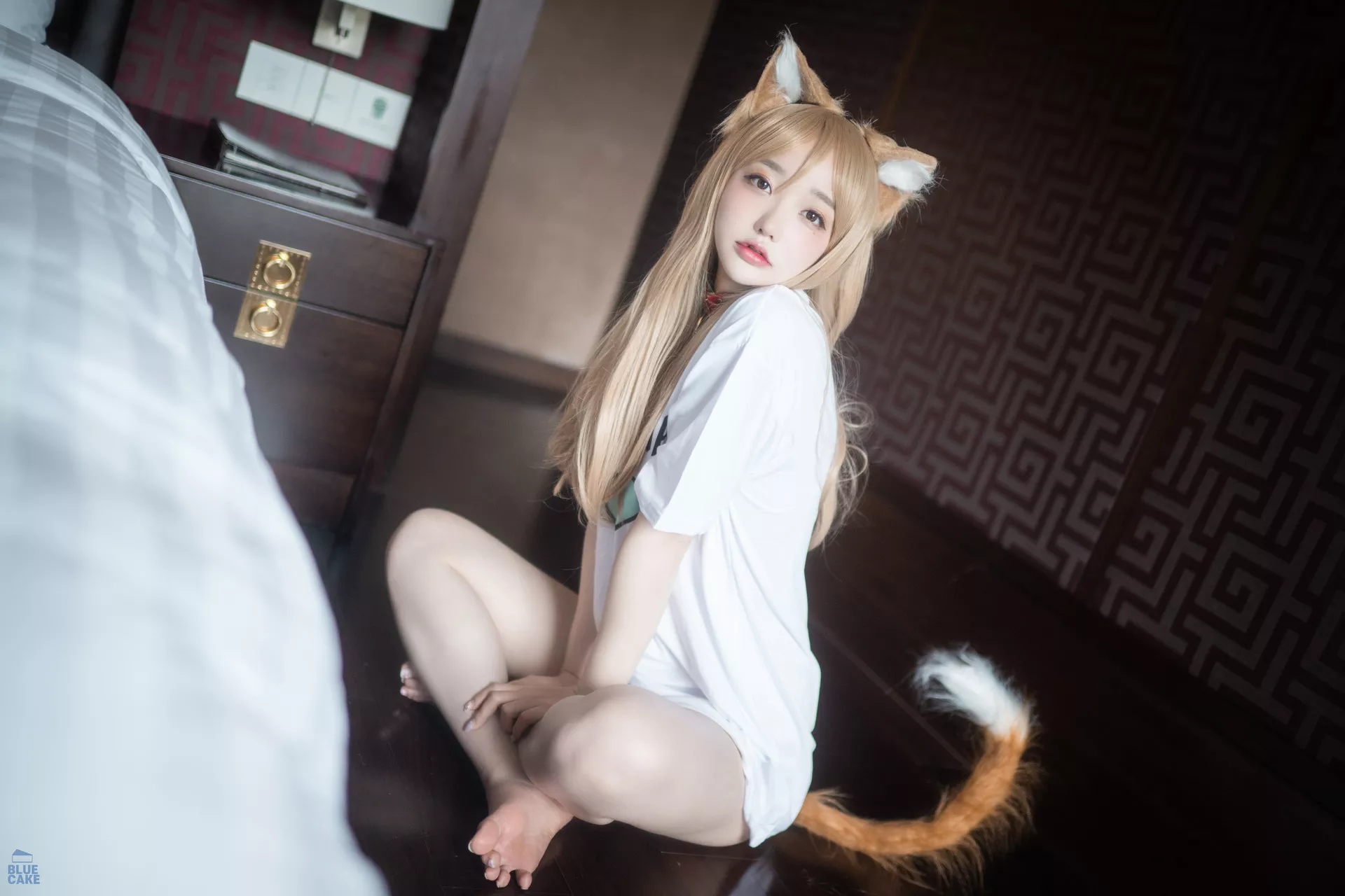 高丽美女摄影 Puss RED COS 全集修正 Ver Yeeun【BLUECAKE ( Puss  Son 蓝色蛋糕】 PLAY)