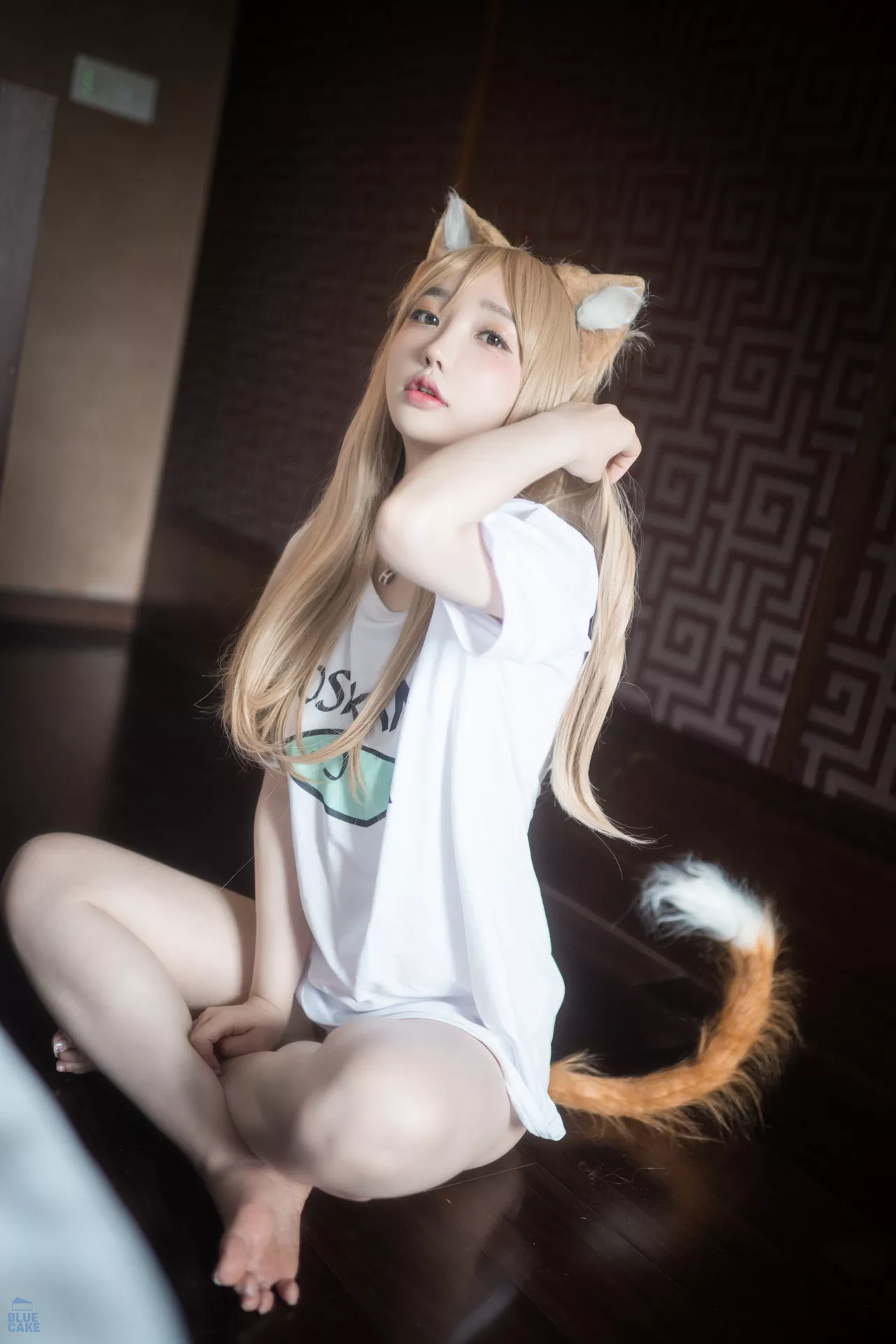 高丽美女摄影 Puss RED COS 全集修正 Ver Yeeun【BLUECAKE ( Puss  Son 蓝色蛋糕】 PLAY)