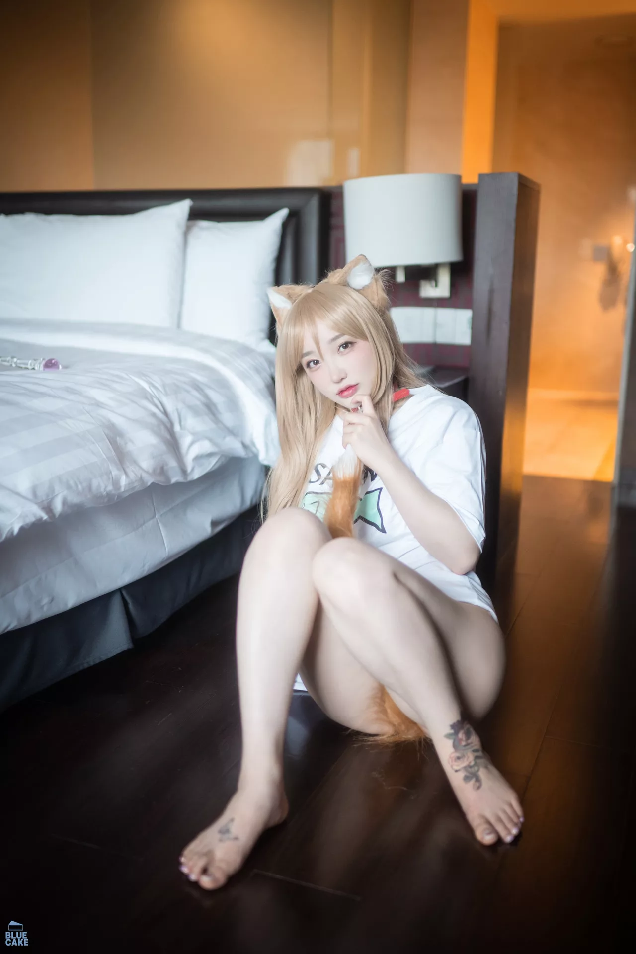 高丽美女摄影 Puss RED COS 全集修正 Ver Yeeun【BLUECAKE ( Puss  Son 蓝色蛋糕】 PLAY)