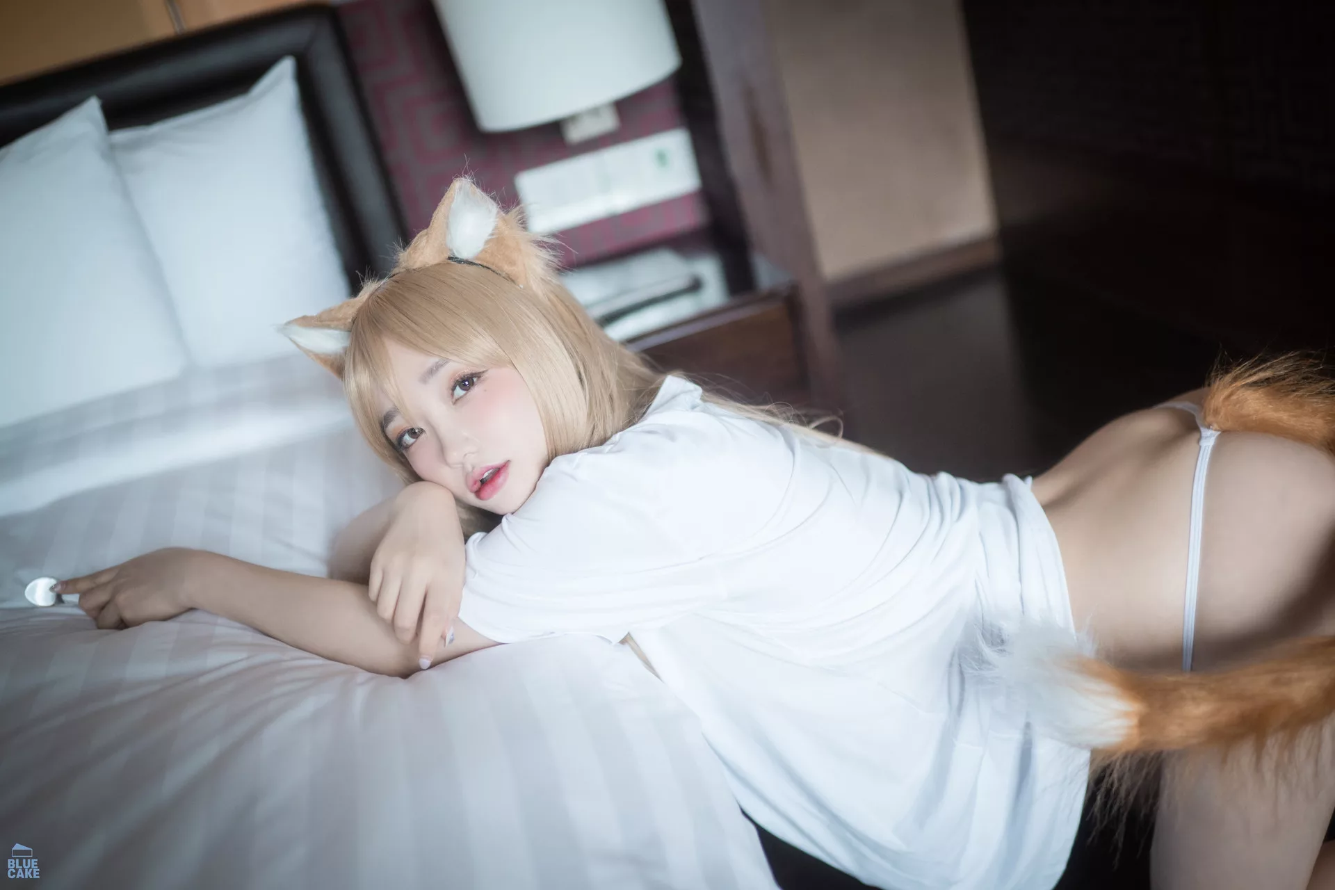 高丽美女摄影 Puss RED COS 全集修正 Ver Yeeun【BLUECAKE ( Puss  Son 蓝色蛋糕】 PLAY)
