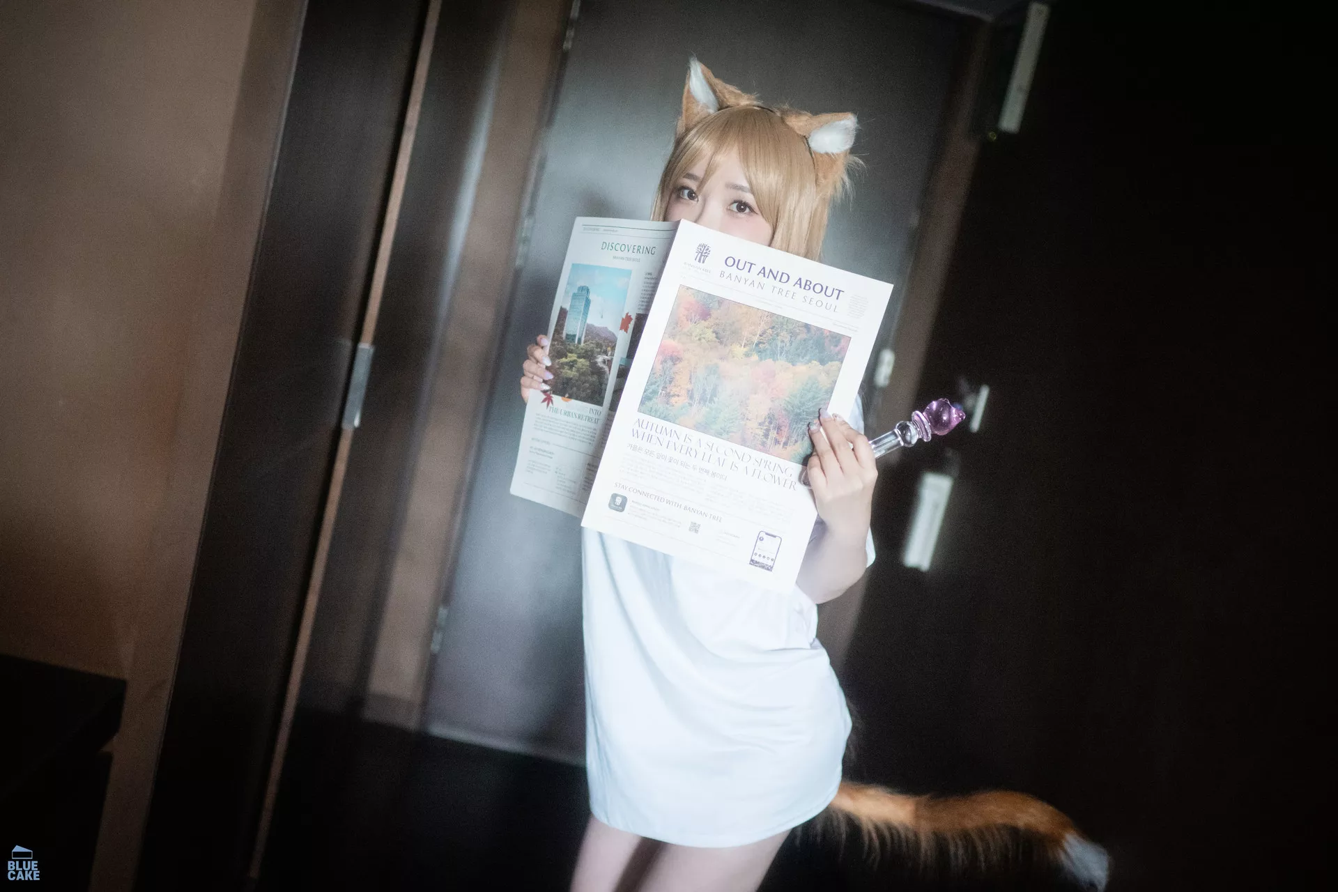 高丽美女摄影 Puss RED COS 全集修正 Ver Yeeun【BLUECAKE ( Puss  Son 蓝色蛋糕】 PLAY)