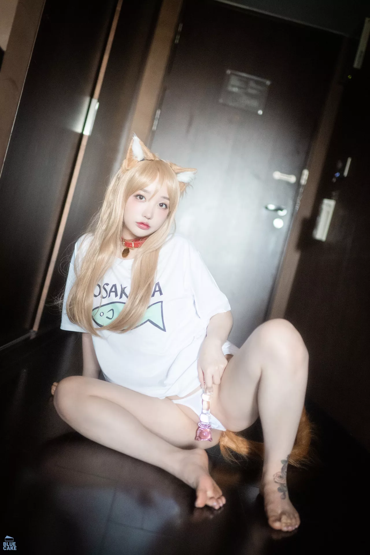 高丽美女摄影 Puss RED COS 全集修正 Ver Yeeun【BLUECAKE ( Puss  Son 蓝色蛋糕】 PLAY)